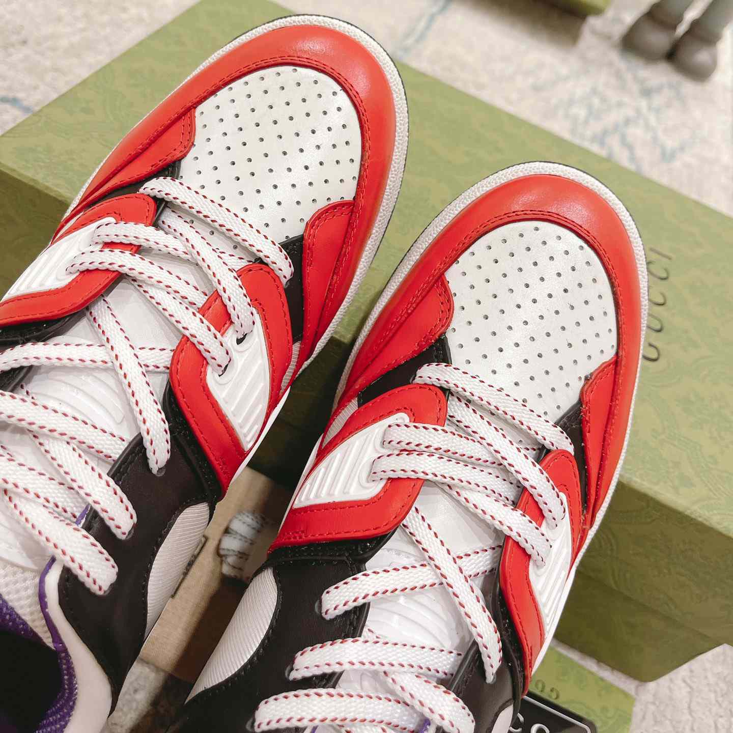 Gucci Basket Sneaker With lnterlocking G  - EUR FASHION