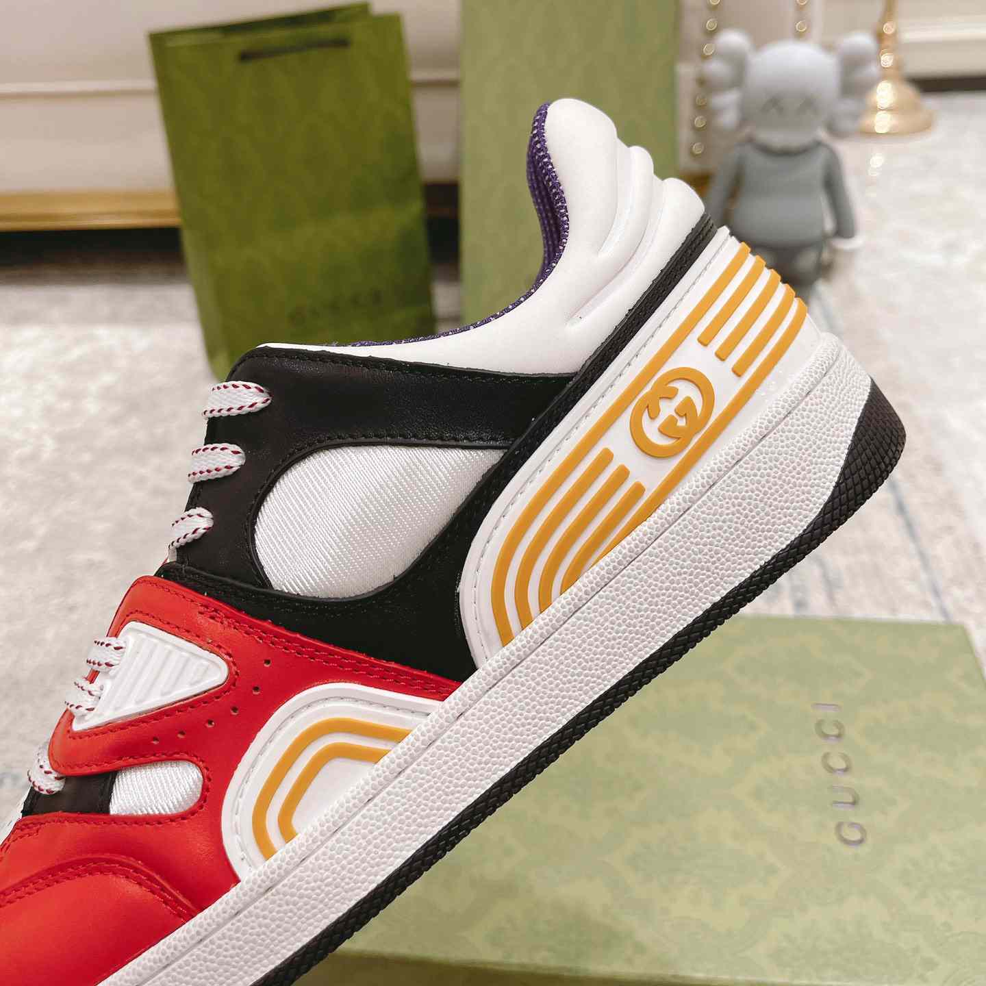 Gucci Basket Sneaker With lnterlocking G  - EUR FASHION