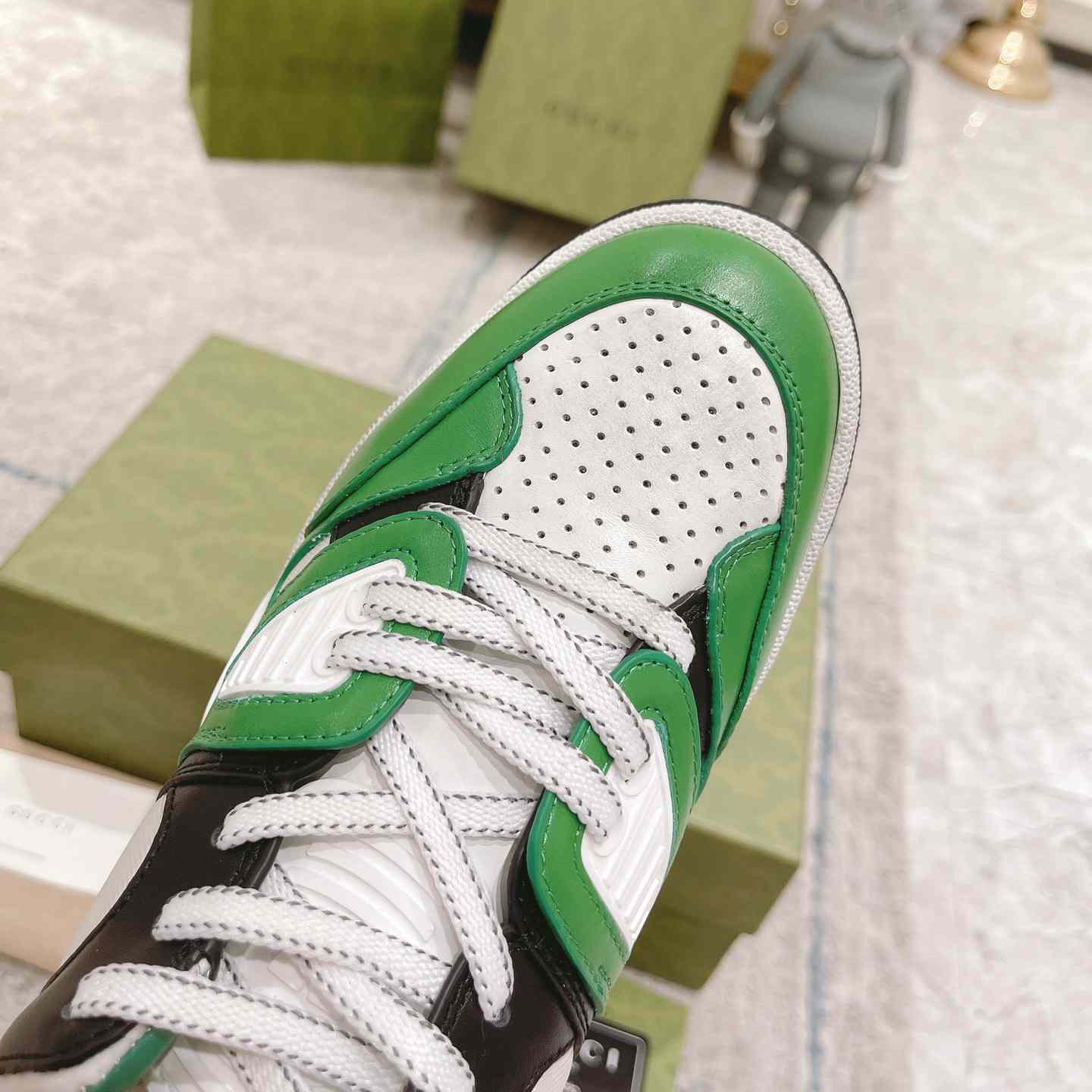 Gucci Basket Sneaker With lnterlocking G  - EUR FASHION
