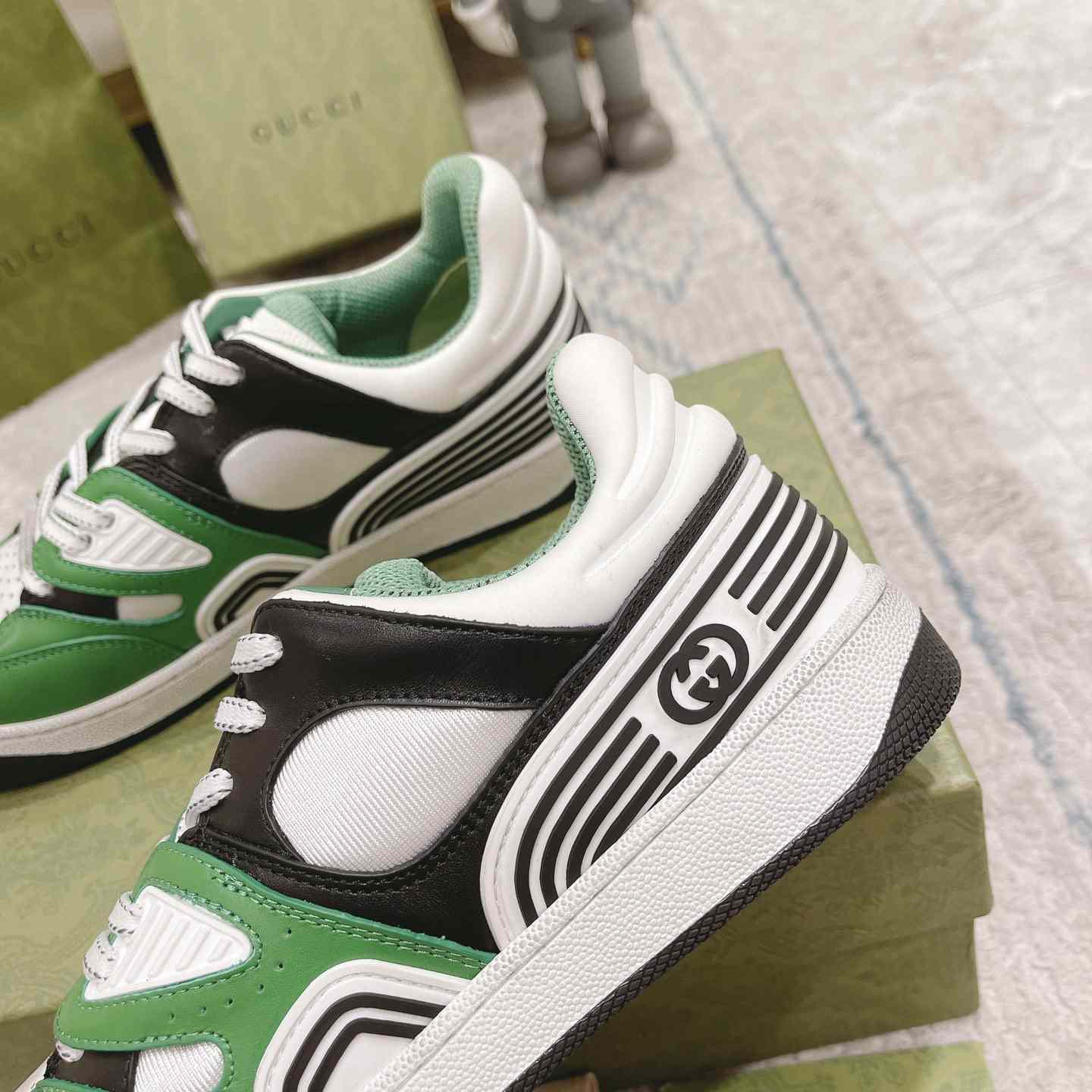 Gucci Basket Sneaker With lnterlocking G  - EUR FASHION