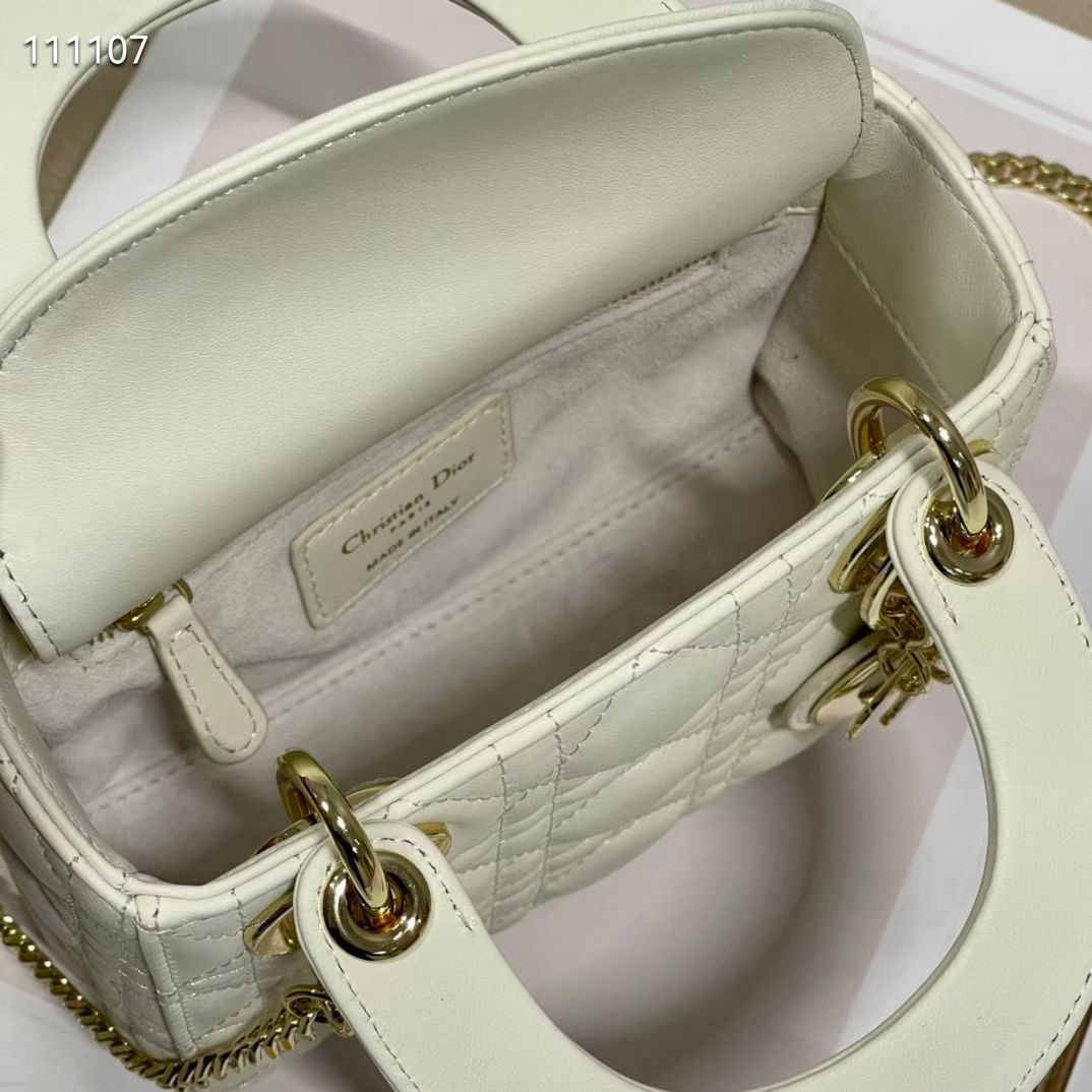 Dior Mini Lady Dior Bag    17cm - EUR FASHION