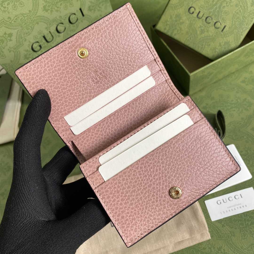 Gucci GG Marmont Card Case Wallet(11-9-3cm)    - EUR FASHION