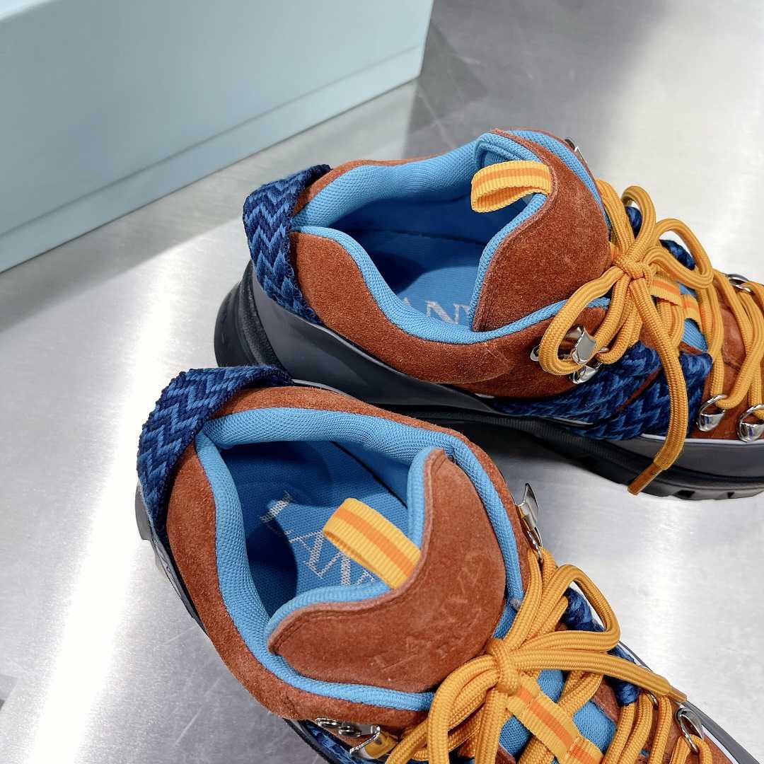 Lanvin Chunky-Sole Lace-Up Sneakers - EUR FASHION