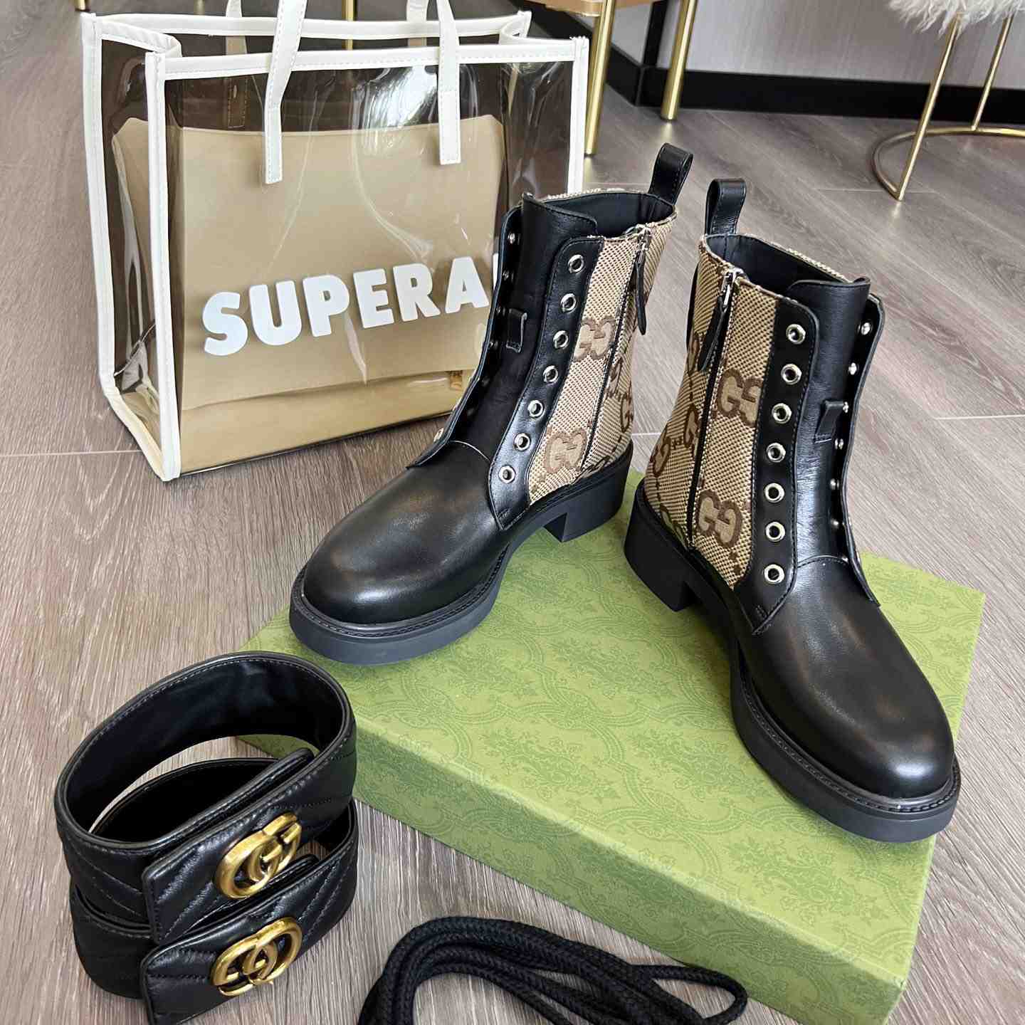 Gucci Women's Ankle Boot With Double G - EUR FASHION