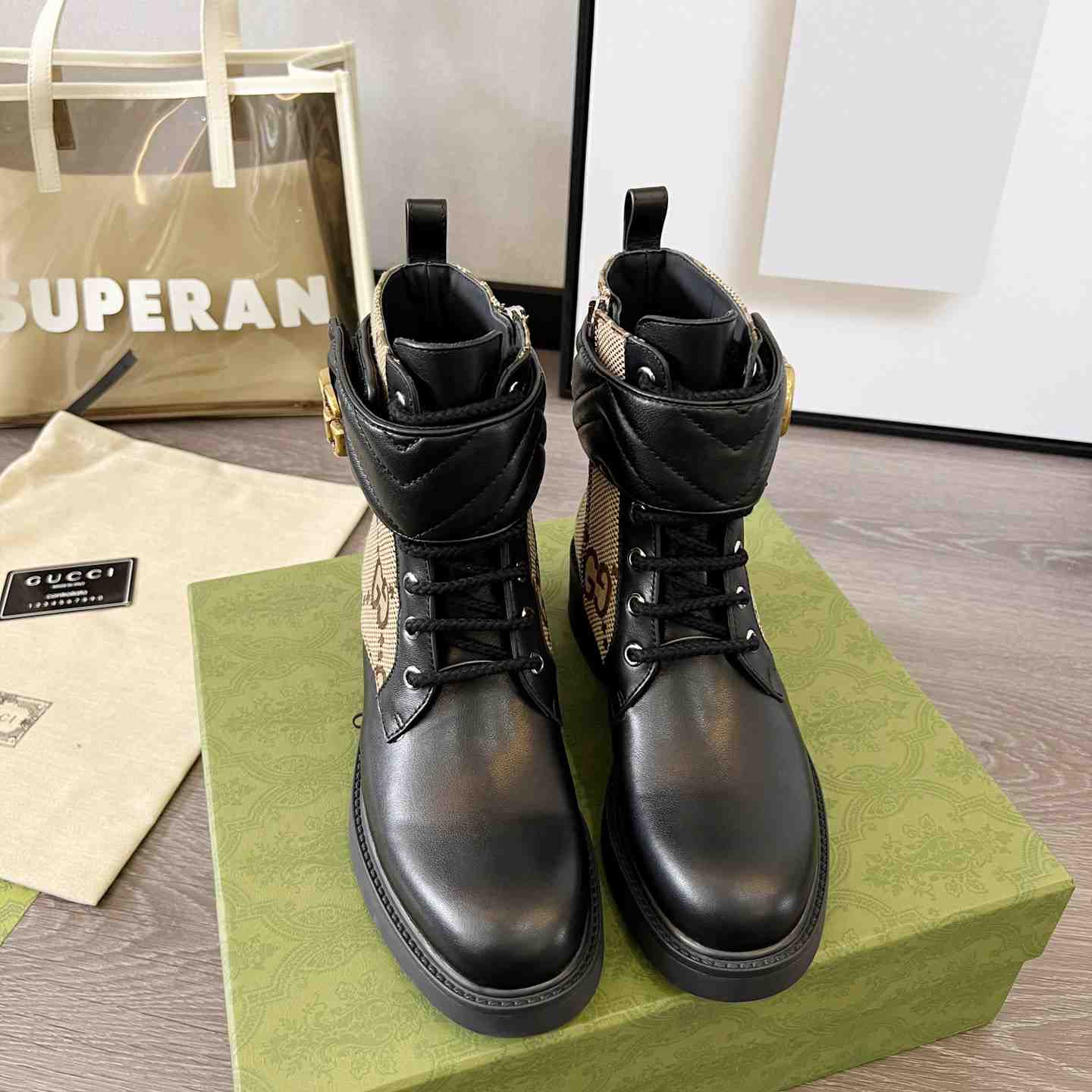Gucci Women's Ankle Boot With Double G - EUR FASHION