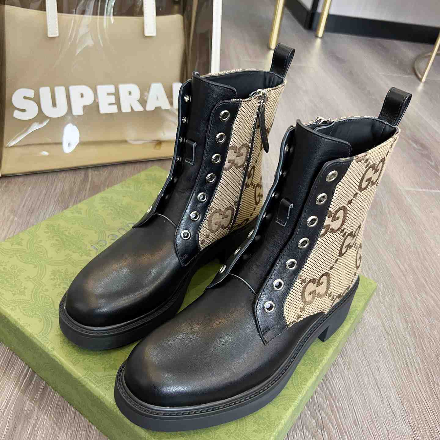 Gucci Women's Ankle Boot With Double G - EUR FASHION