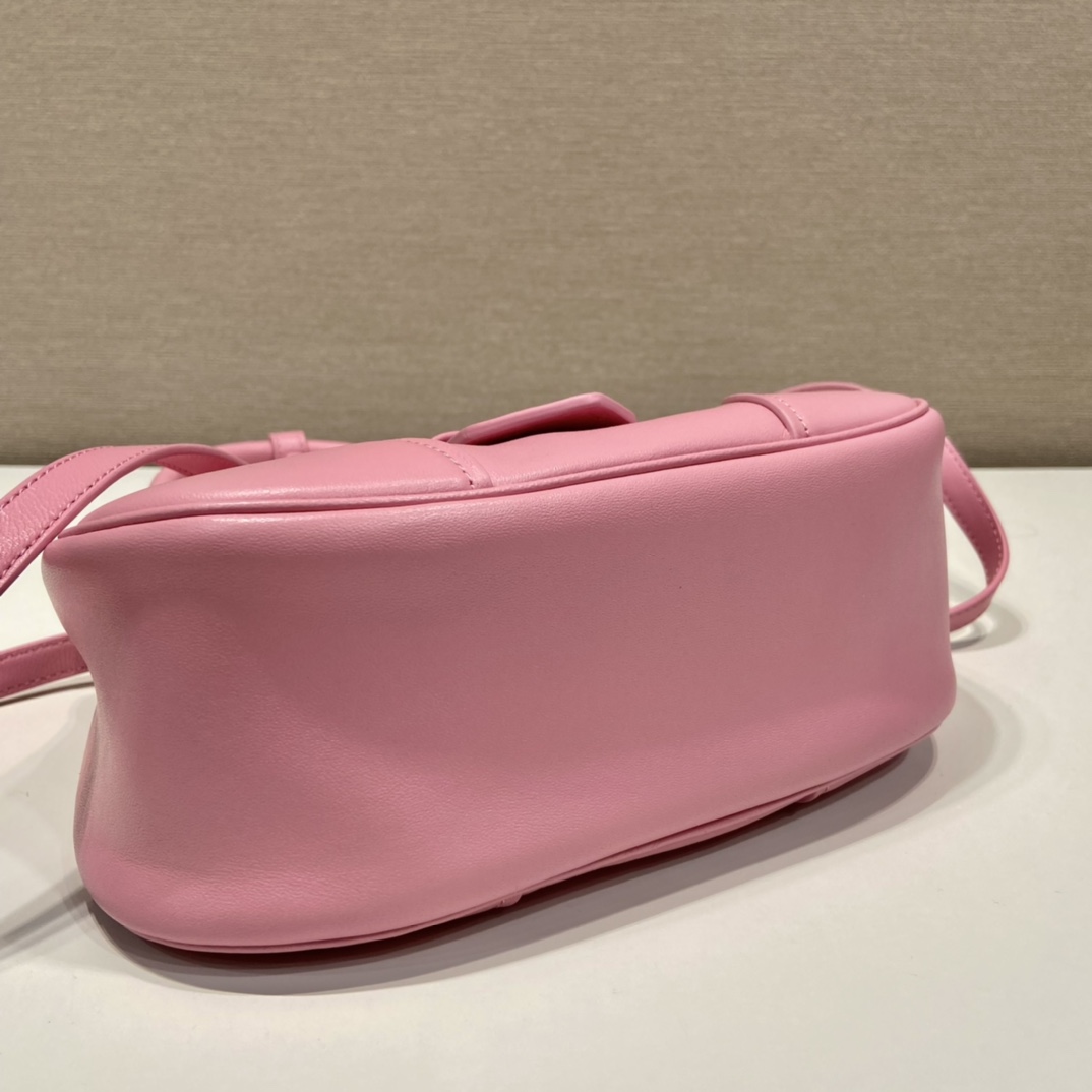 Prada Moon Re-Nylon And Leather Bag(22.5-16-7.5cm) - EUR FASHION