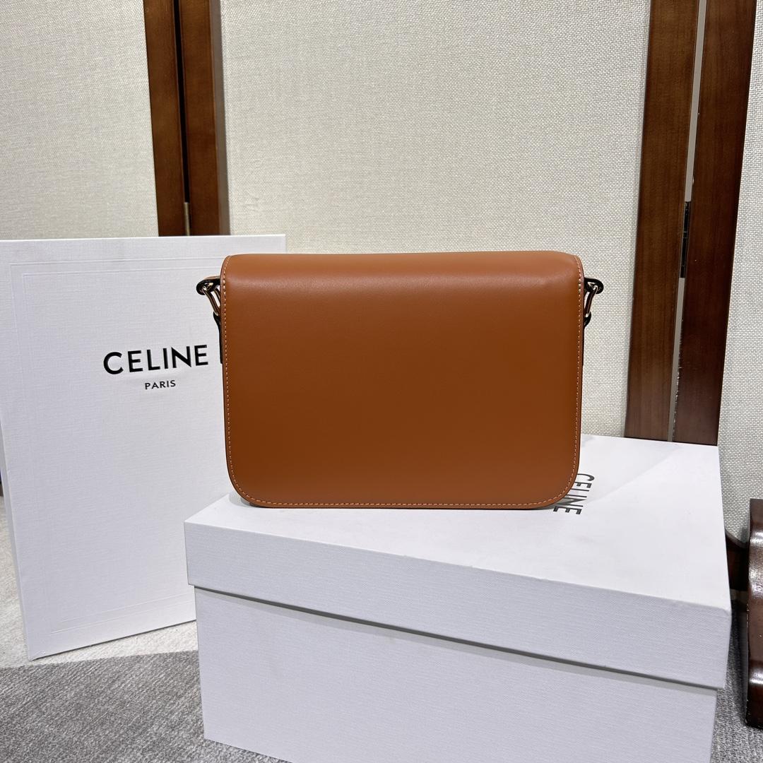 Celine Classique Triomphe Bag In Natural Calfskin     - EUR FASHION