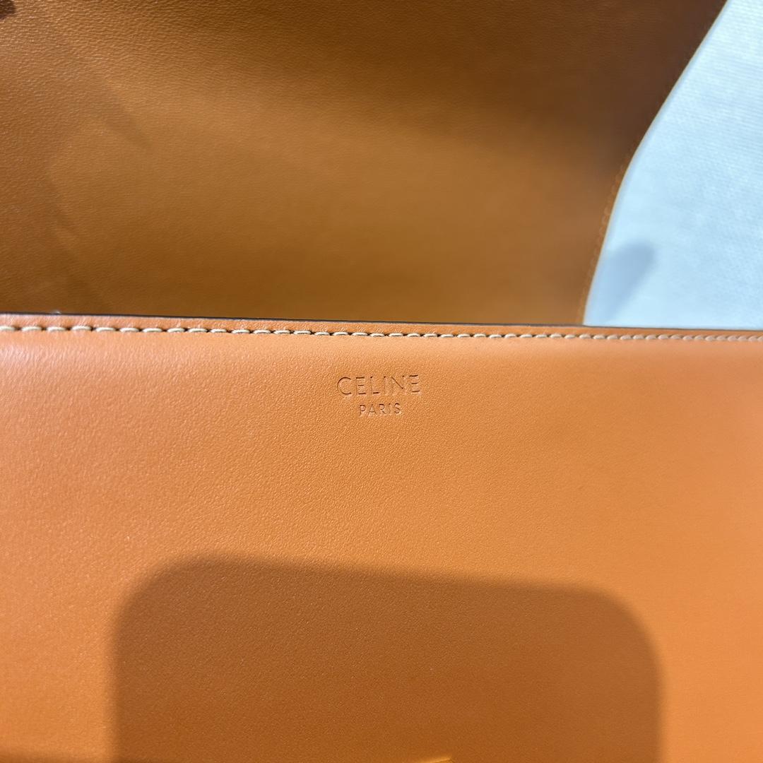 Celine Classique Triomphe Bag In Natural Calfskin     - EUR FASHION