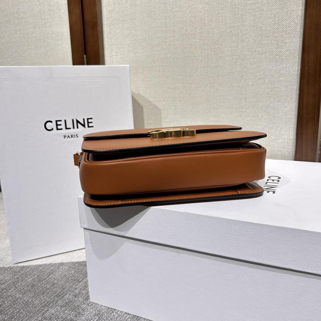 Celine Classique Triomphe Bag In Natural Calfskin     - EUR FASHION