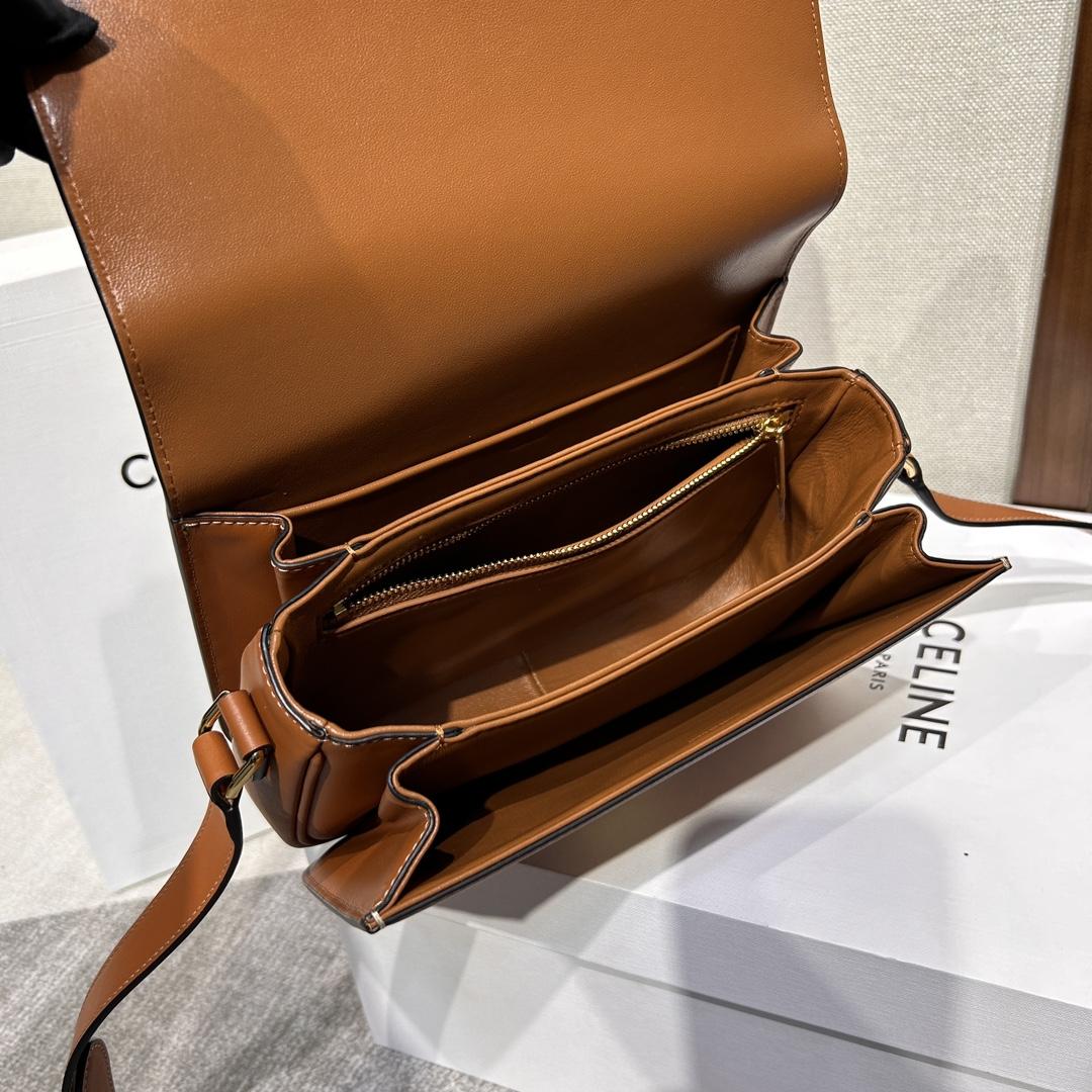 Celine Classique Triomphe Bag In Natural Calfskin     - EUR FASHION