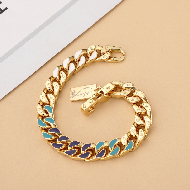 Louis Vuitton x NBA Chain Links Bracelet   MP3053 - EUR FASHION