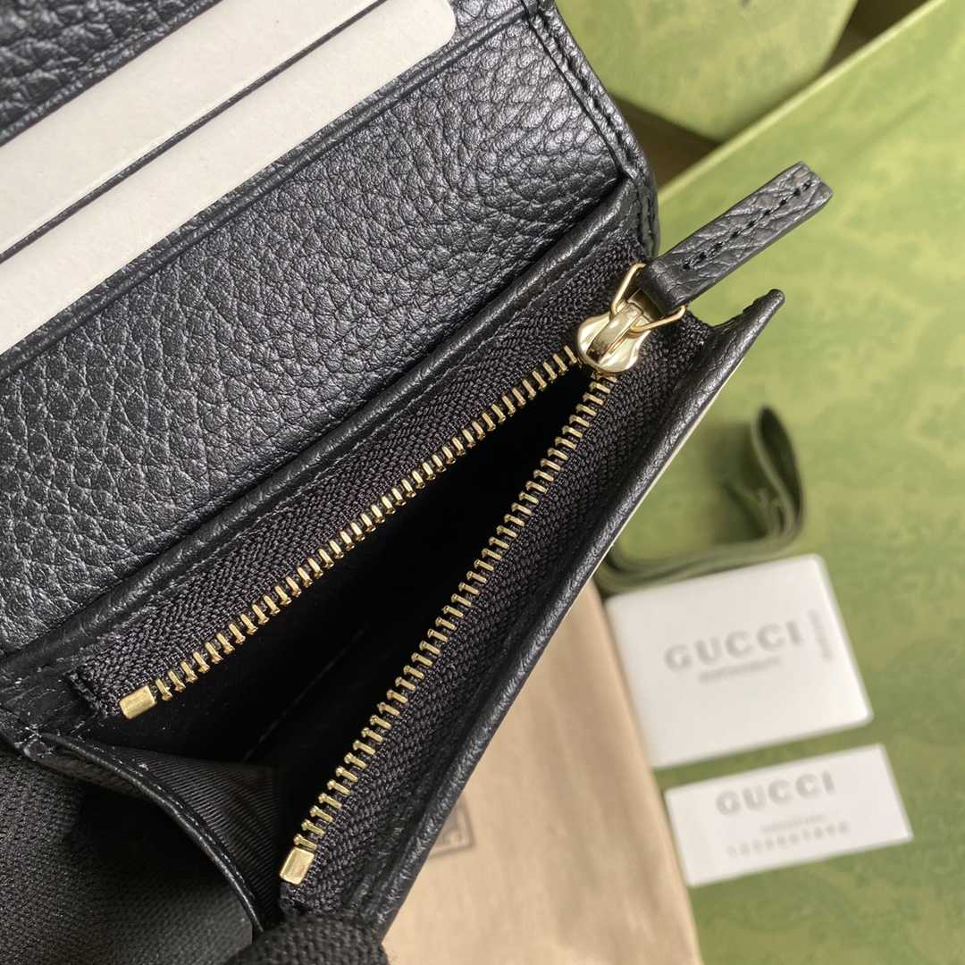 Gucci GG Marmont Card Case Wallet(11-9-3cm)    - EUR FASHION