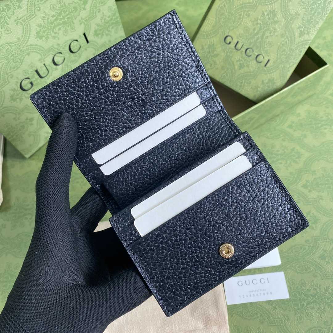 Gucci GG Marmont Card Case Wallet(11-9-3cm)    - EUR FASHION