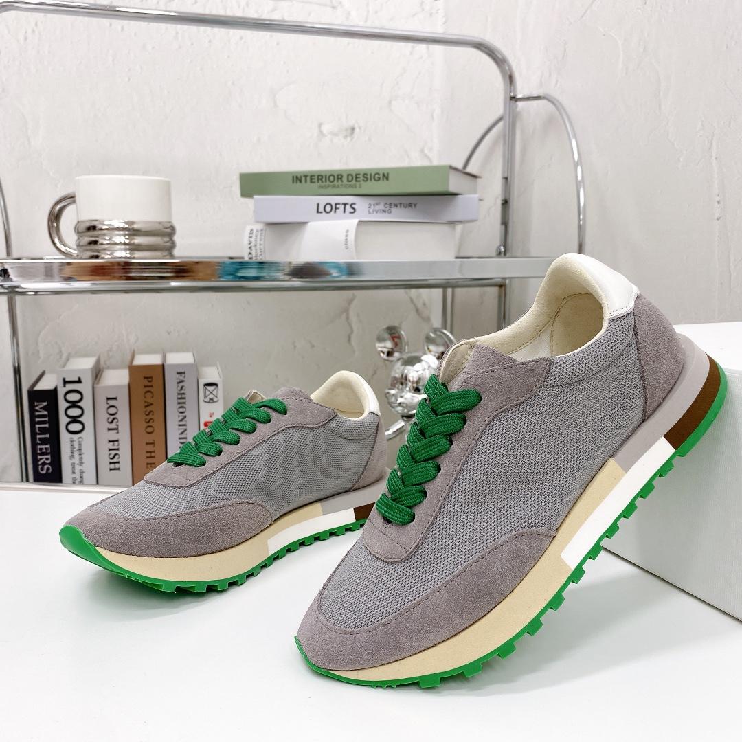 The Row Owen Runner In Mesh And Suede - EUR FASHION
