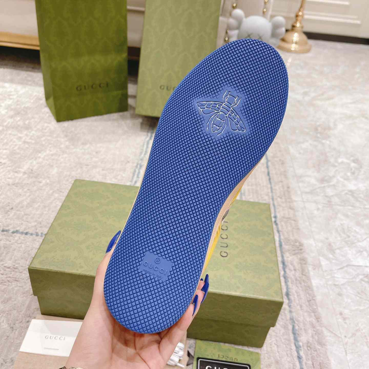 Gucci Basket Sneaker With lnterlocking G  - EUR FASHION