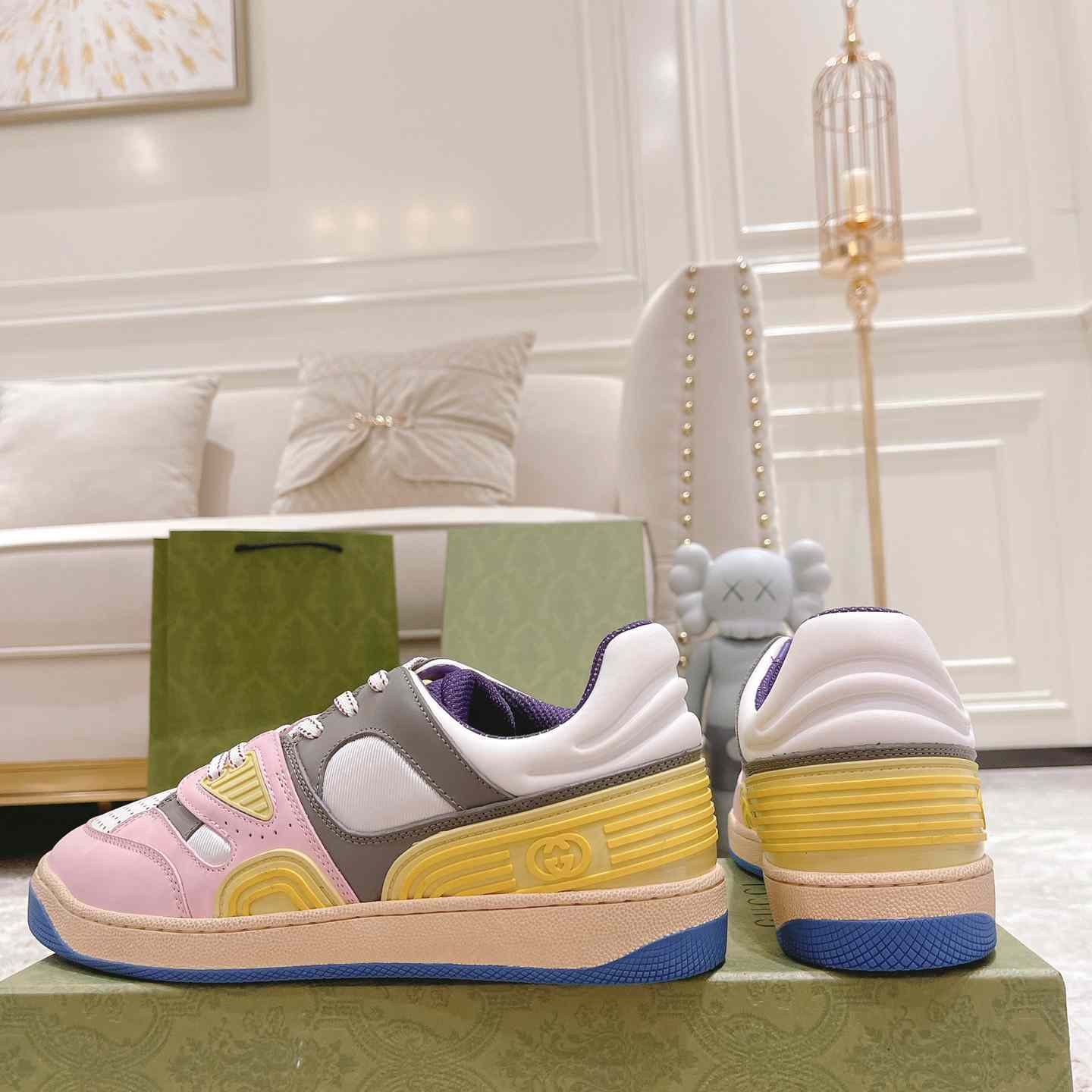 Gucci Basket Sneaker With lnterlocking G  - EUR FASHION