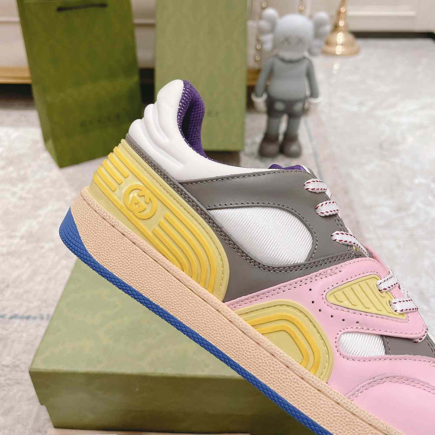 Gucci Basket Sneaker With lnterlocking G  - EUR FASHION