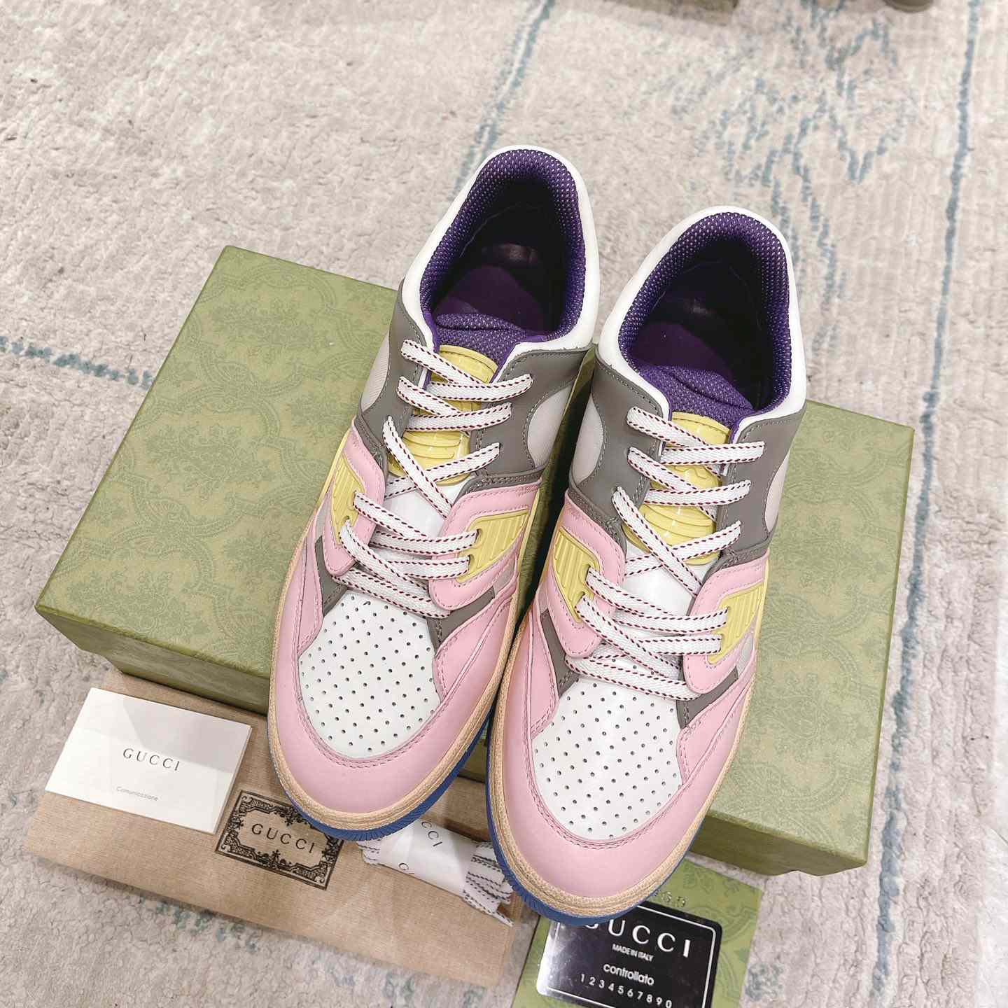 Gucci Basket Sneaker With lnterlocking G  - EUR FASHION