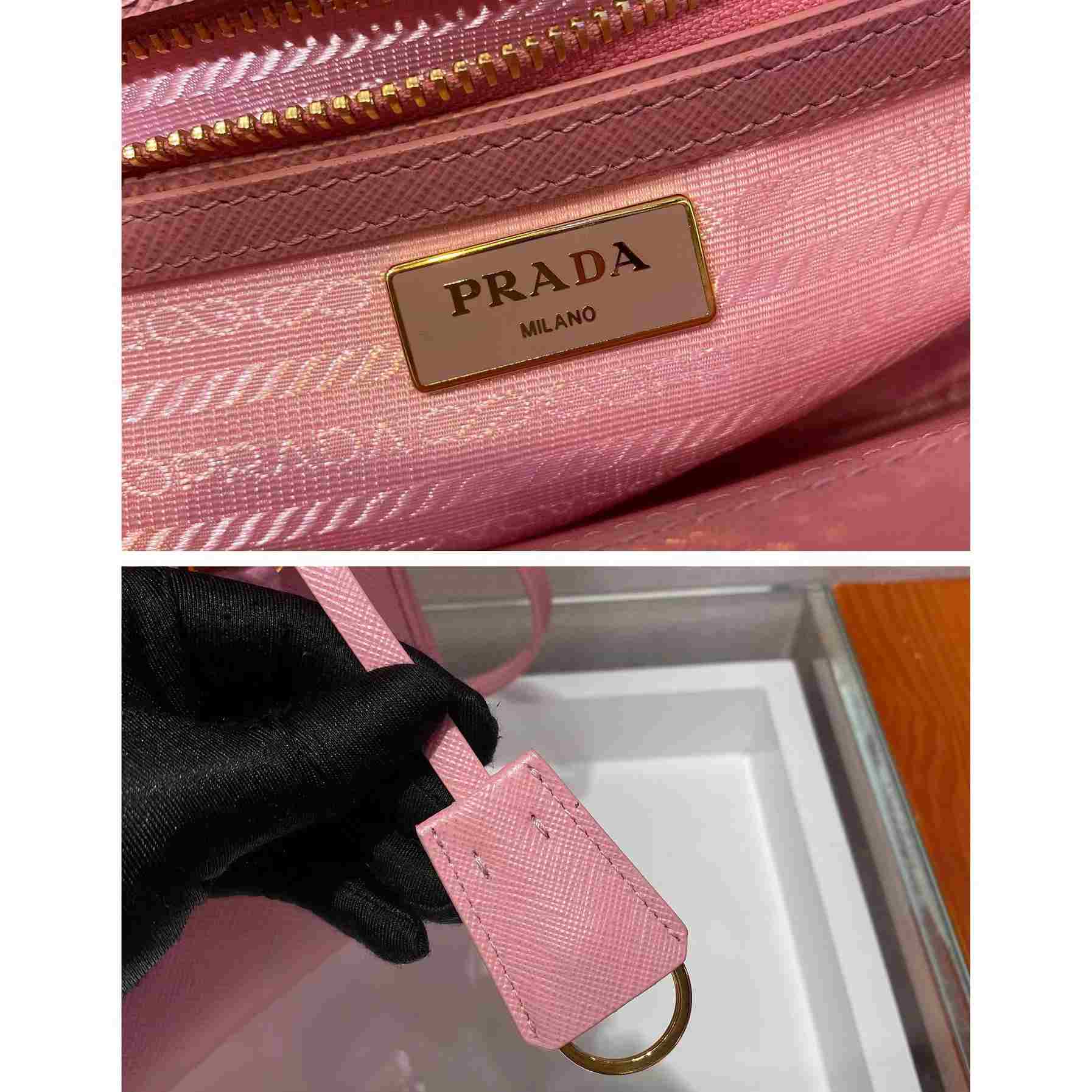 Prada Galleria Saffiano Leather Mini Bag(20-15-9.5cm) - EUR FASHION