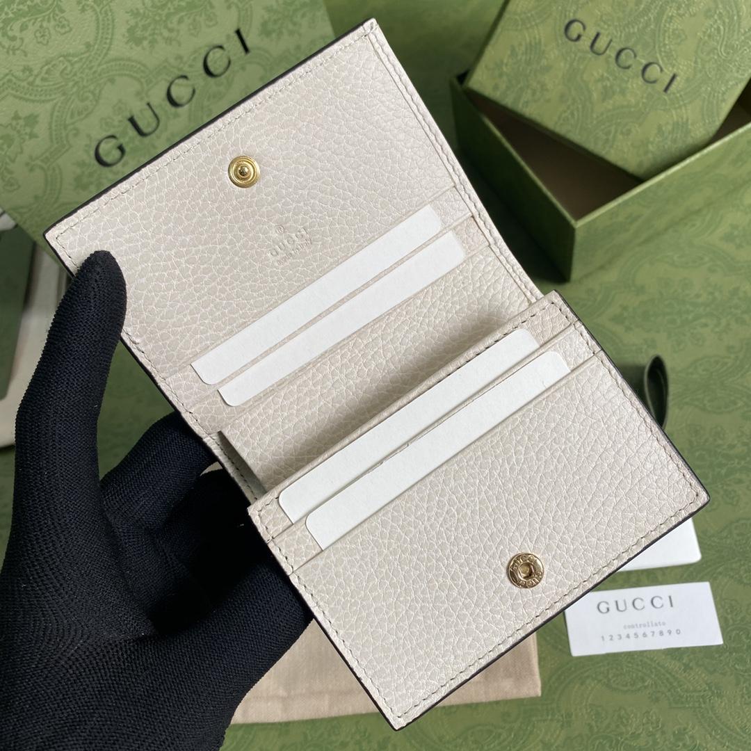 Gucci GG Marmont Card Case Wallet(11-9-3cm)    - EUR FASHION
