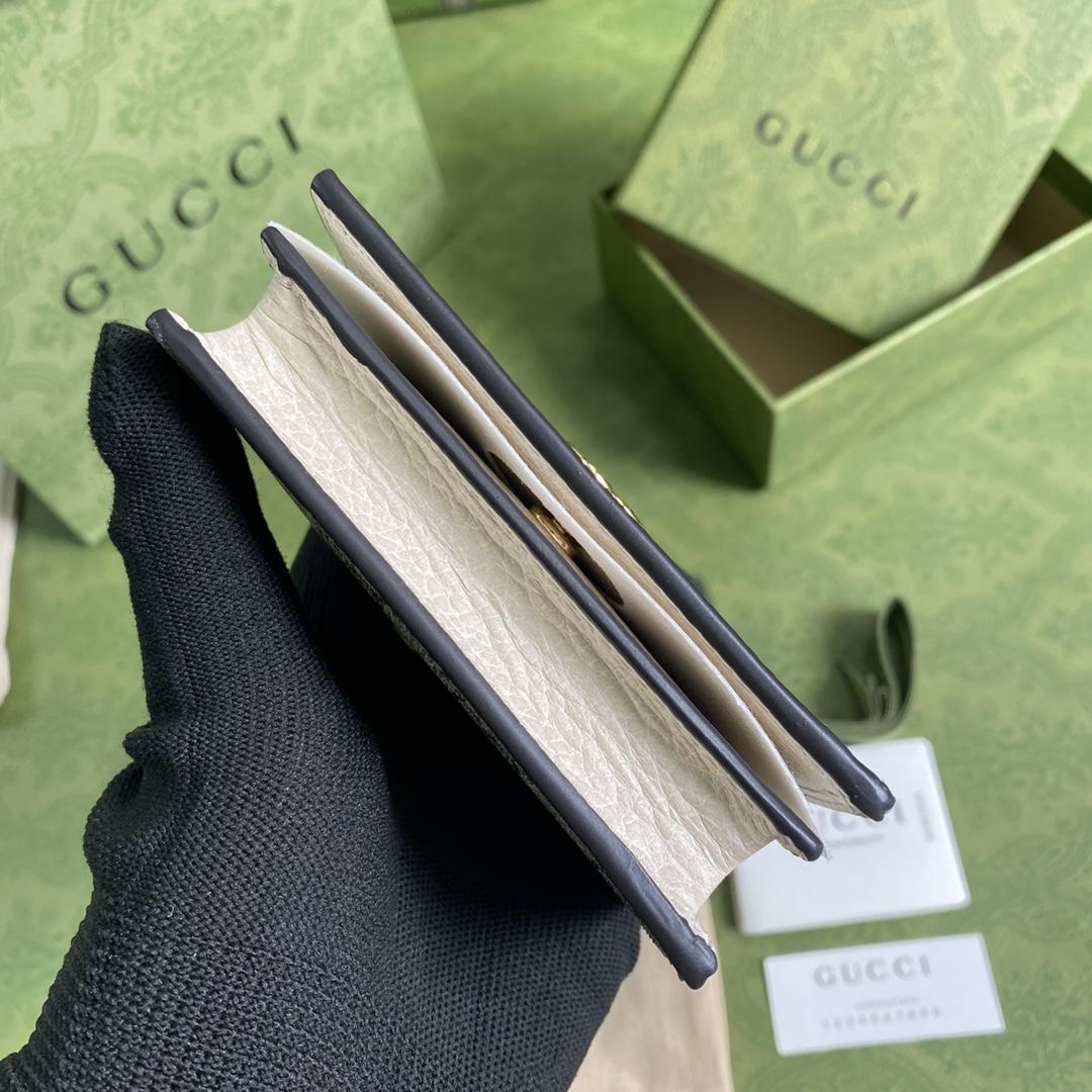 Gucci GG Marmont Card Case Wallet(11-9-3cm)    - EUR FASHION
