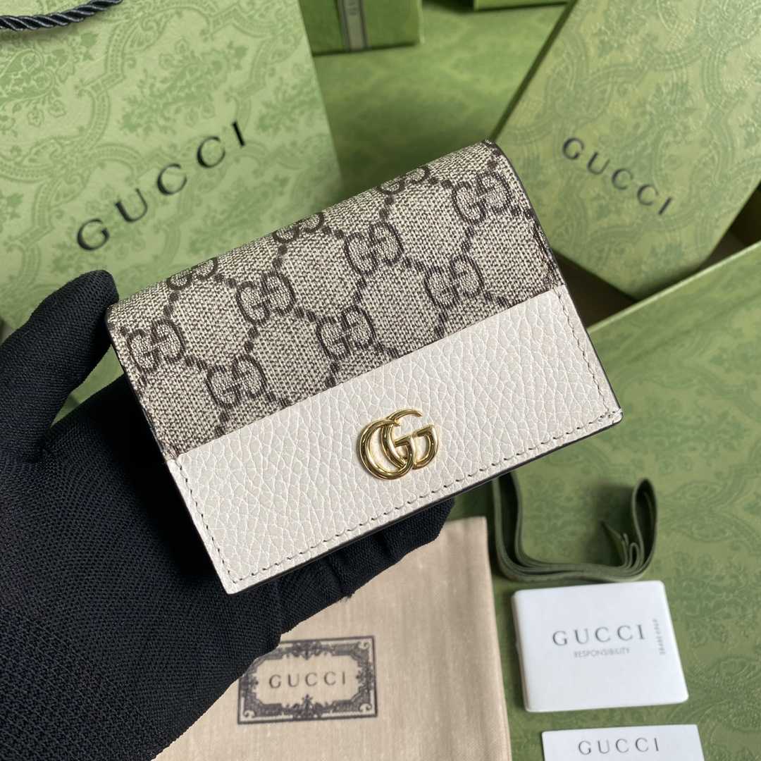 Gucci GG Marmont Card Case Wallet(11-9-3cm)    - EUR FASHION