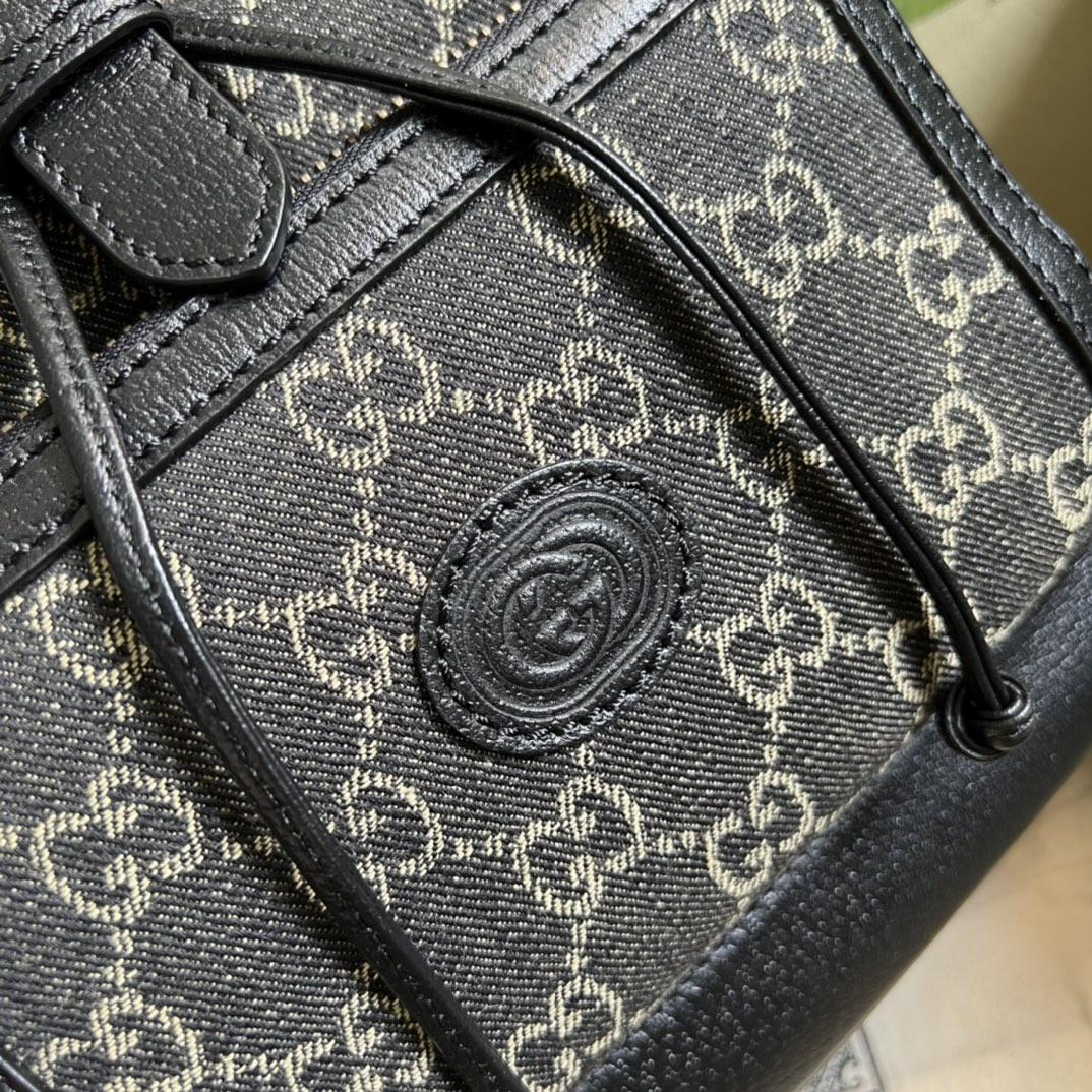 Gucci Backpack With Interlocking G(26.5- 30- 13cm) - EUR FASHION