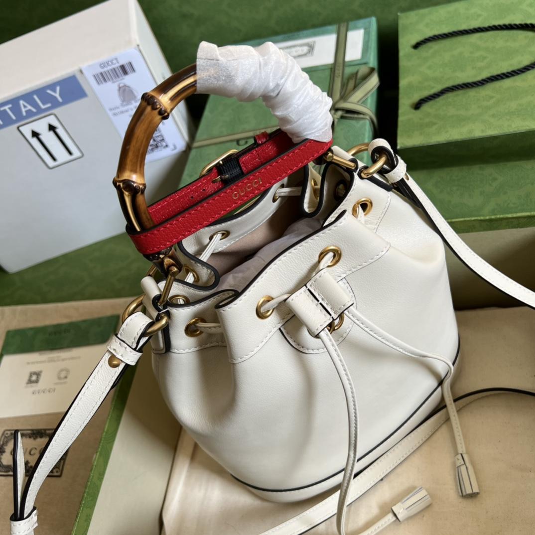 Gucci Diana Small Bucket Bag (23.5-38-10.5cm) - EUR FASHION