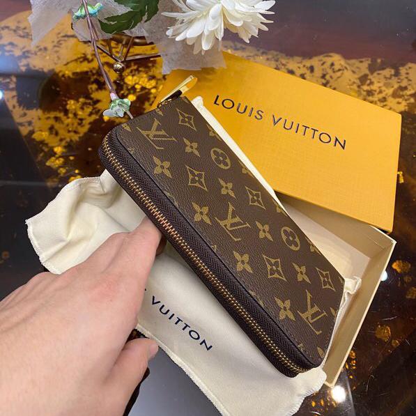Louis Vuitton Zippy Wallet Fuchsia Monogram(19-10-1cm)  M60017 - EUR FASHION