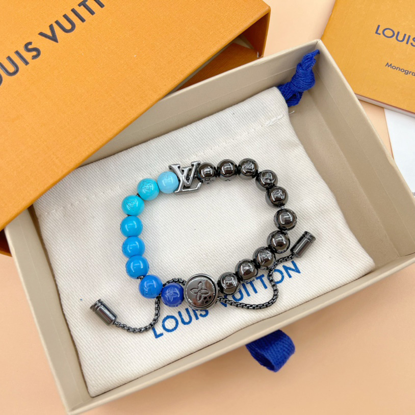 Louis Vuitton LV Beads Bracelet   M0947A - EUR FASHION