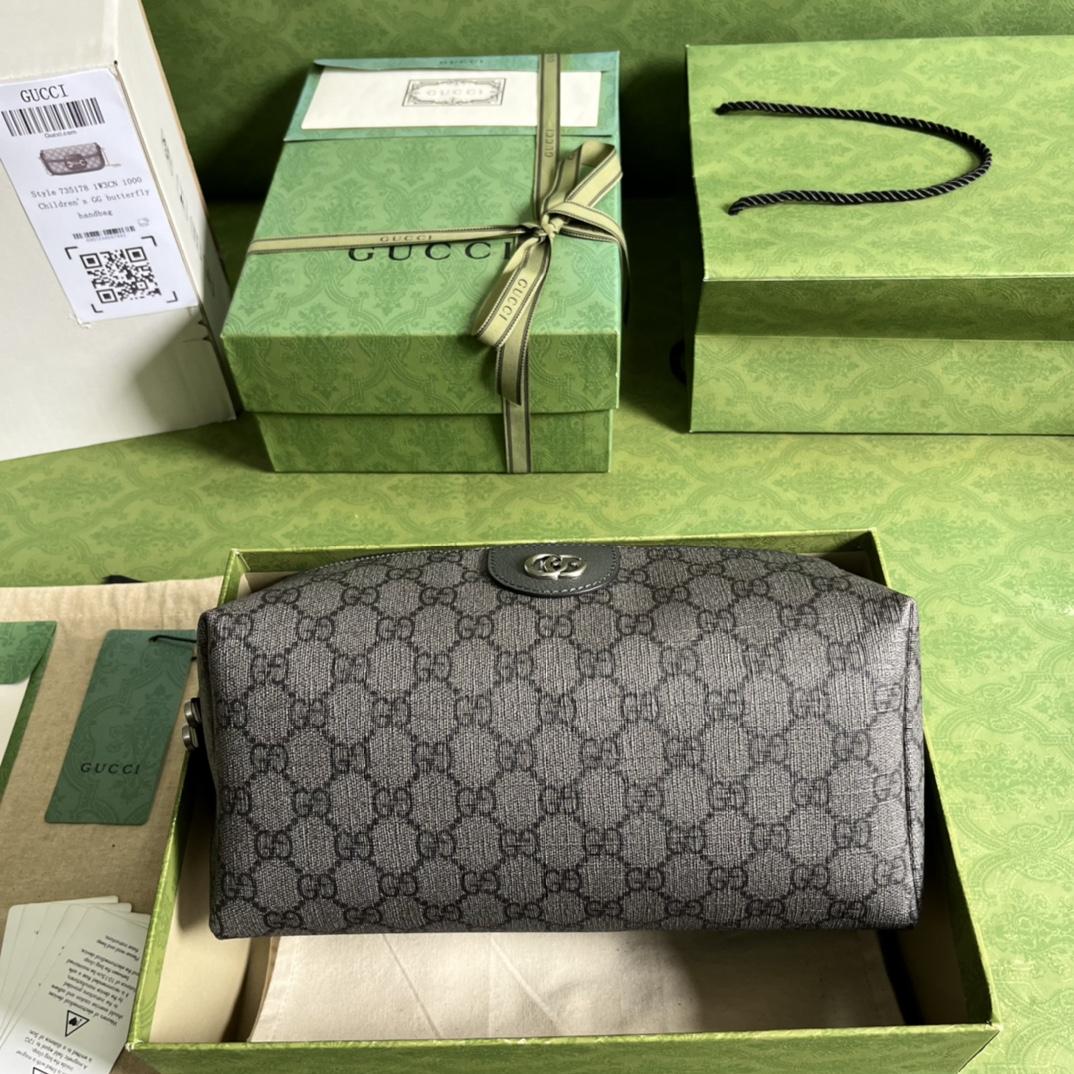 Gucci Ophidia GG Toiletry Case(25.5-12-11.5cm)   - EUR FASHION