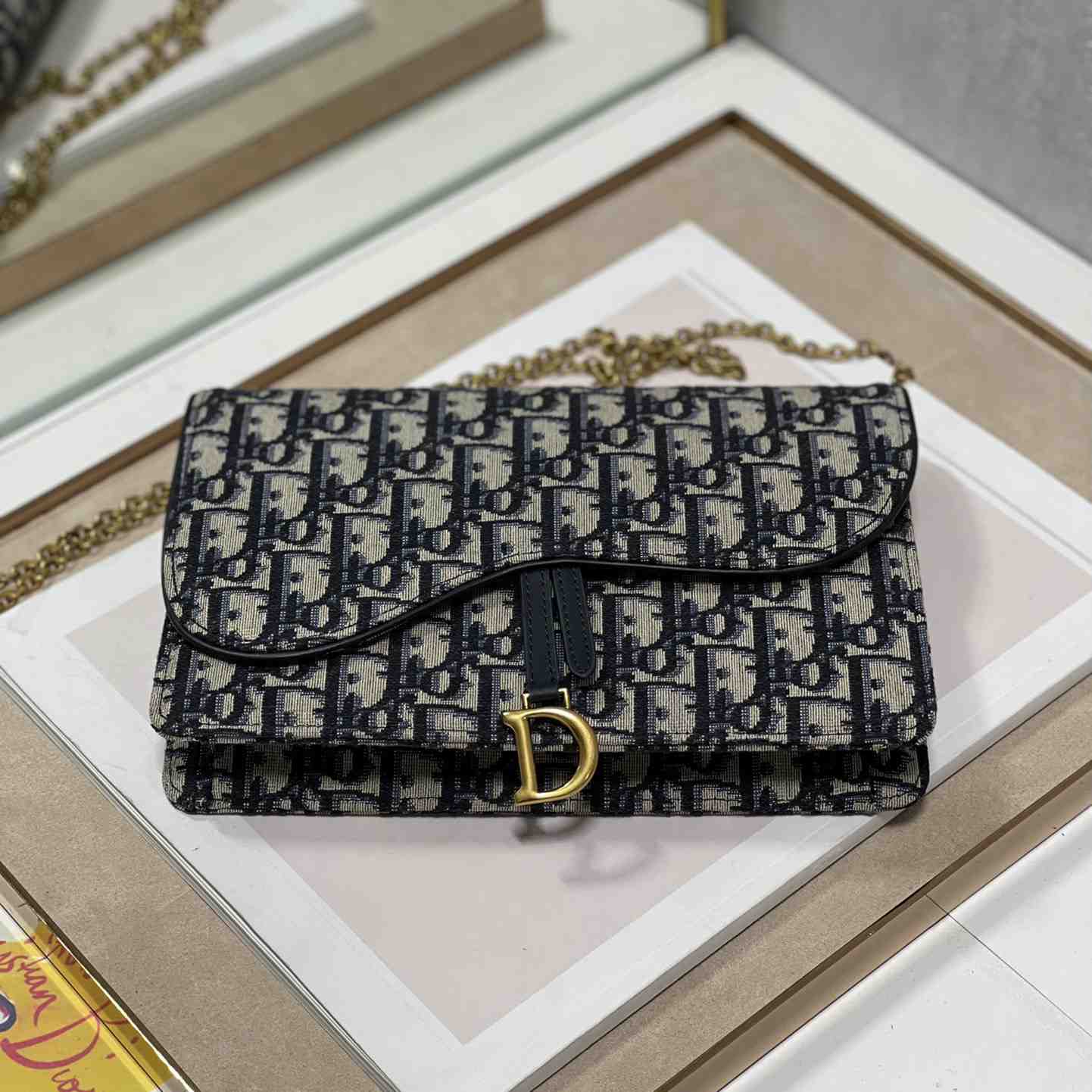 Dior Saddle Bag(22-14.5-3.5cm) - EUR FASHION