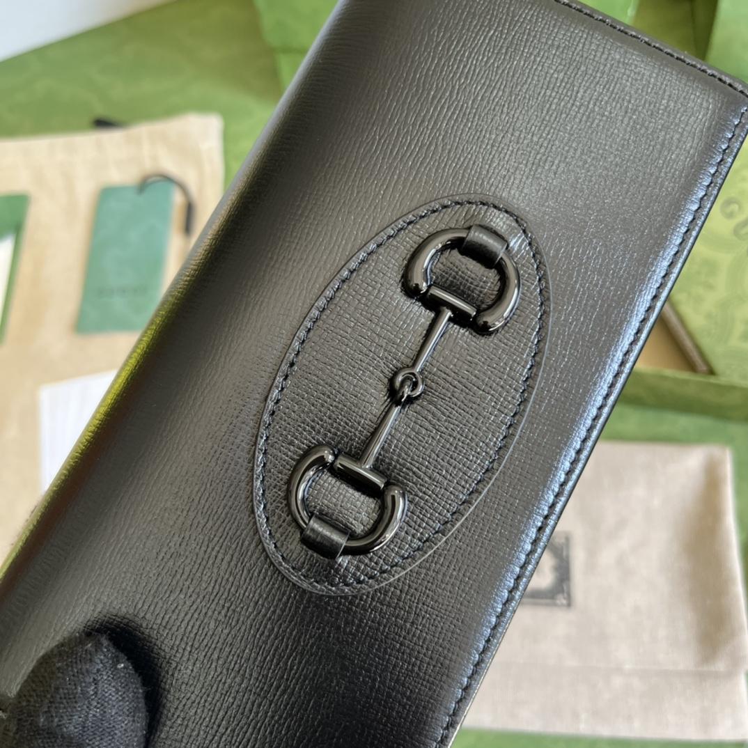 Gucci Horsebit 1955 Wallet With Chain(19-10-4cm) - EUR FASHION