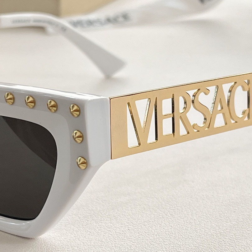 Versace 90s Vintage Logo Cat-Eye Sunglasses     VE4967  - EUR FASHION