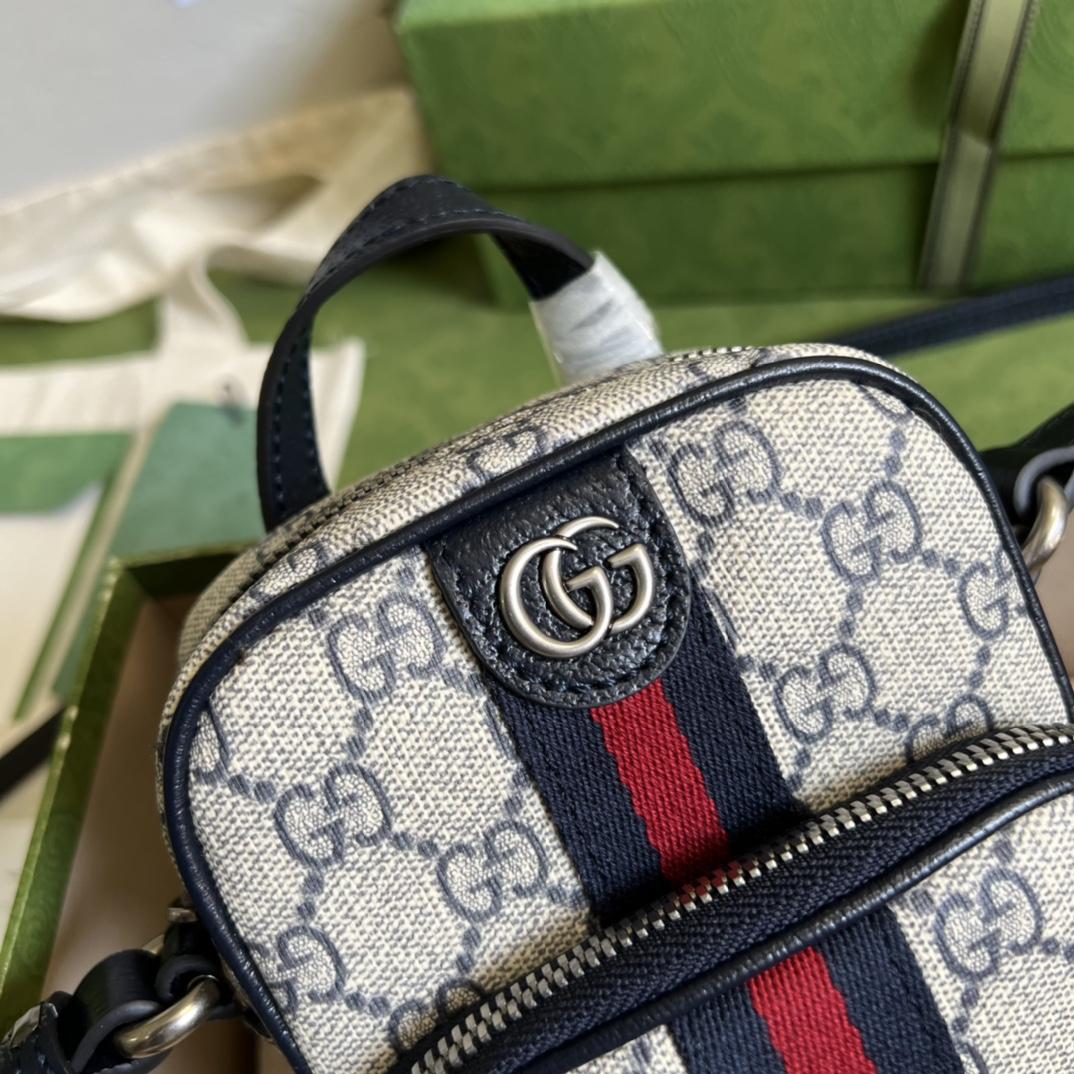Gucci Ophidia GG Mini Bag(12-16-7cm)   - EUR FASHION