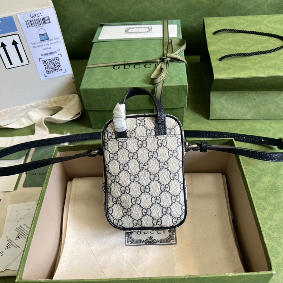 Gucci Ophidia GG Mini Bag(12-16-7cm)   - EUR FASHION