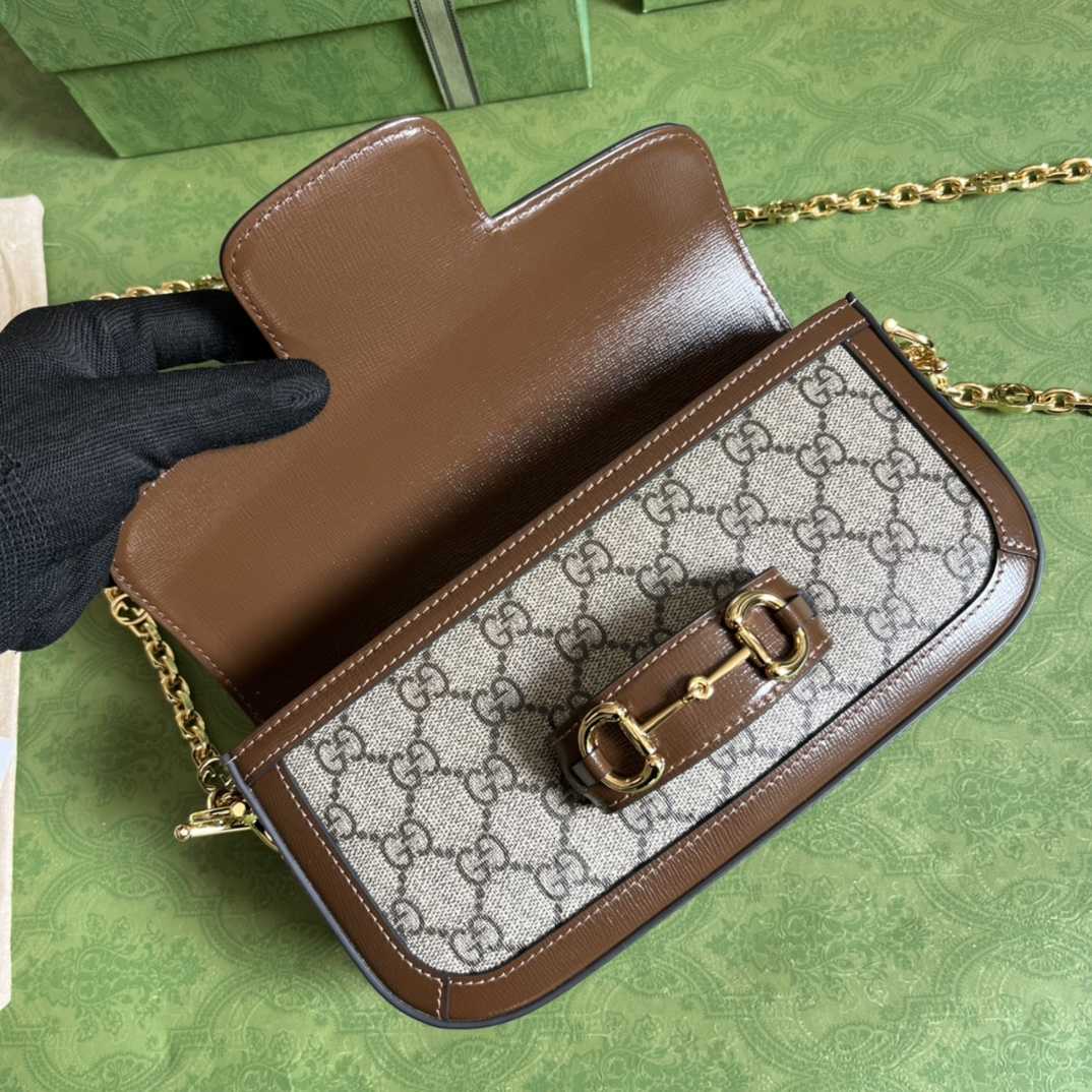 Gucci Horsebit 1955 Shoulder Bag(24-13-5cm)   - EUR FASHION