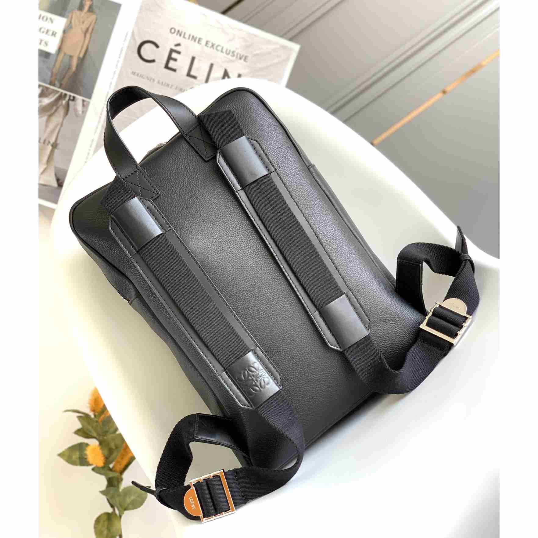 Loewe Military Backpack In Soft Grained Calfskin - EUR FASHION