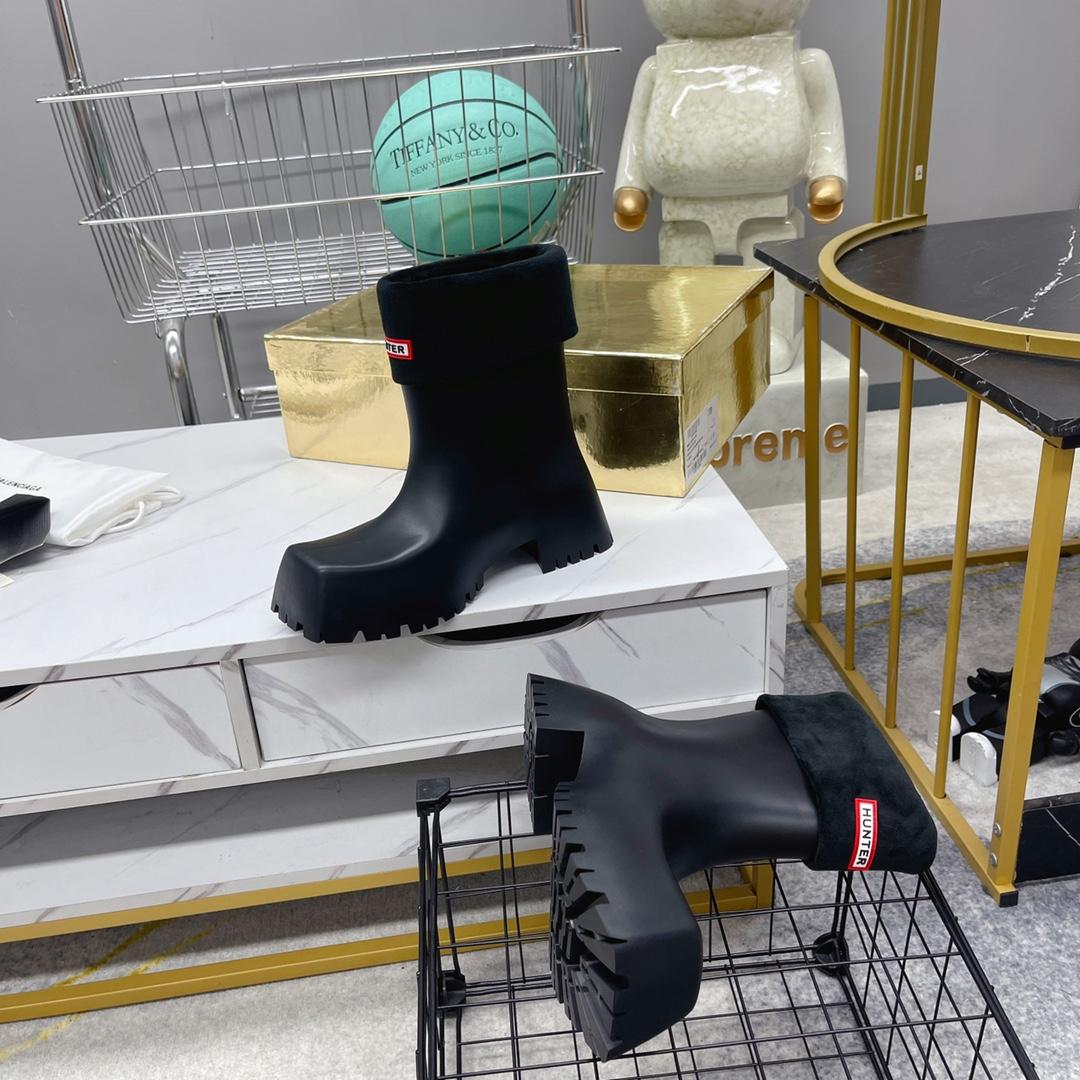 Balenciaga x Hunrer Trooper Rubber Boot  - EUR FASHION