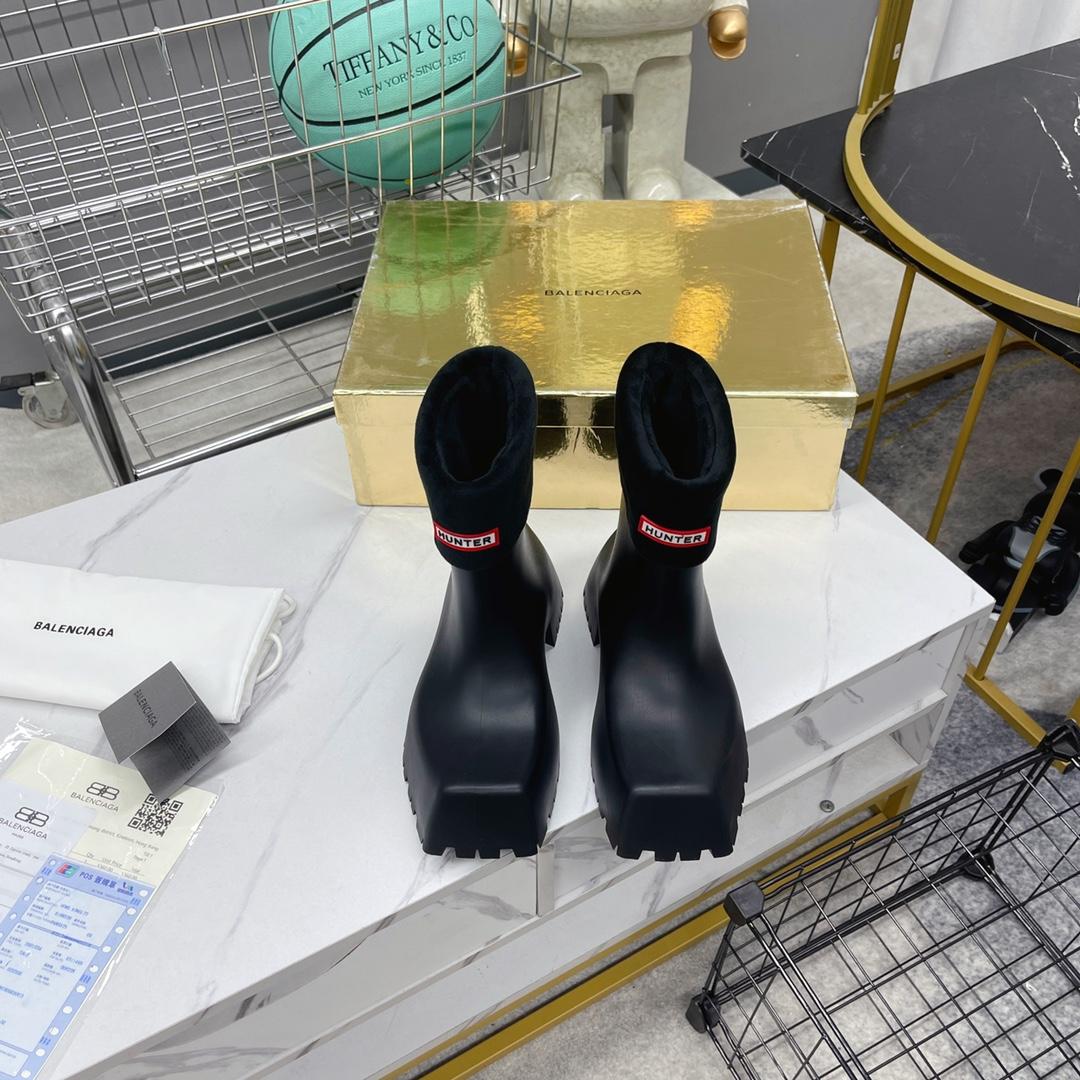 Balenciaga x Hunrer Trooper Rubber Boot  - EUR FASHION