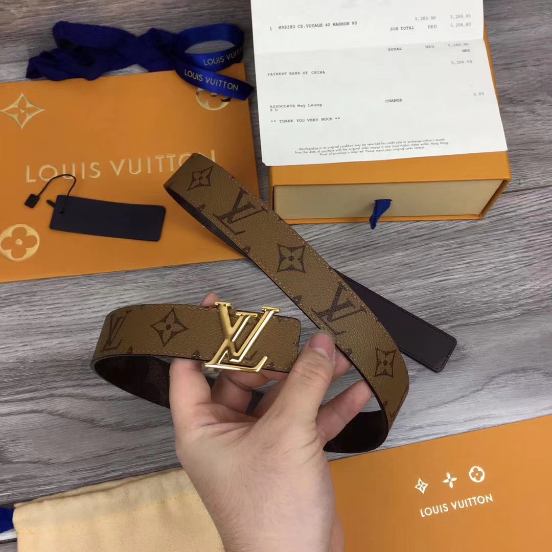 Louis Vuitton LV Iconic 30mm Reversible Belt    M0149V - EUR FASHION