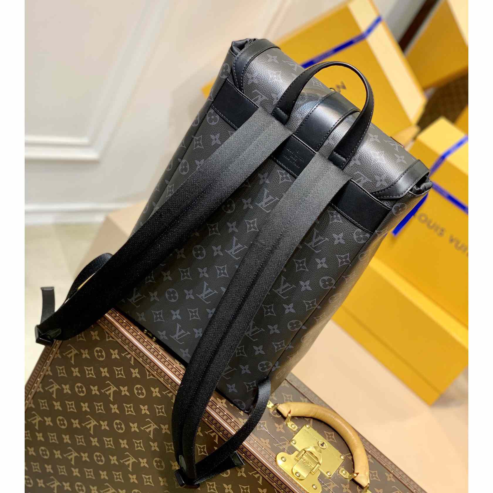 Louis Vuitton  Saumur Backpack(27-42-13cm)  M45913 - EUR FASHION