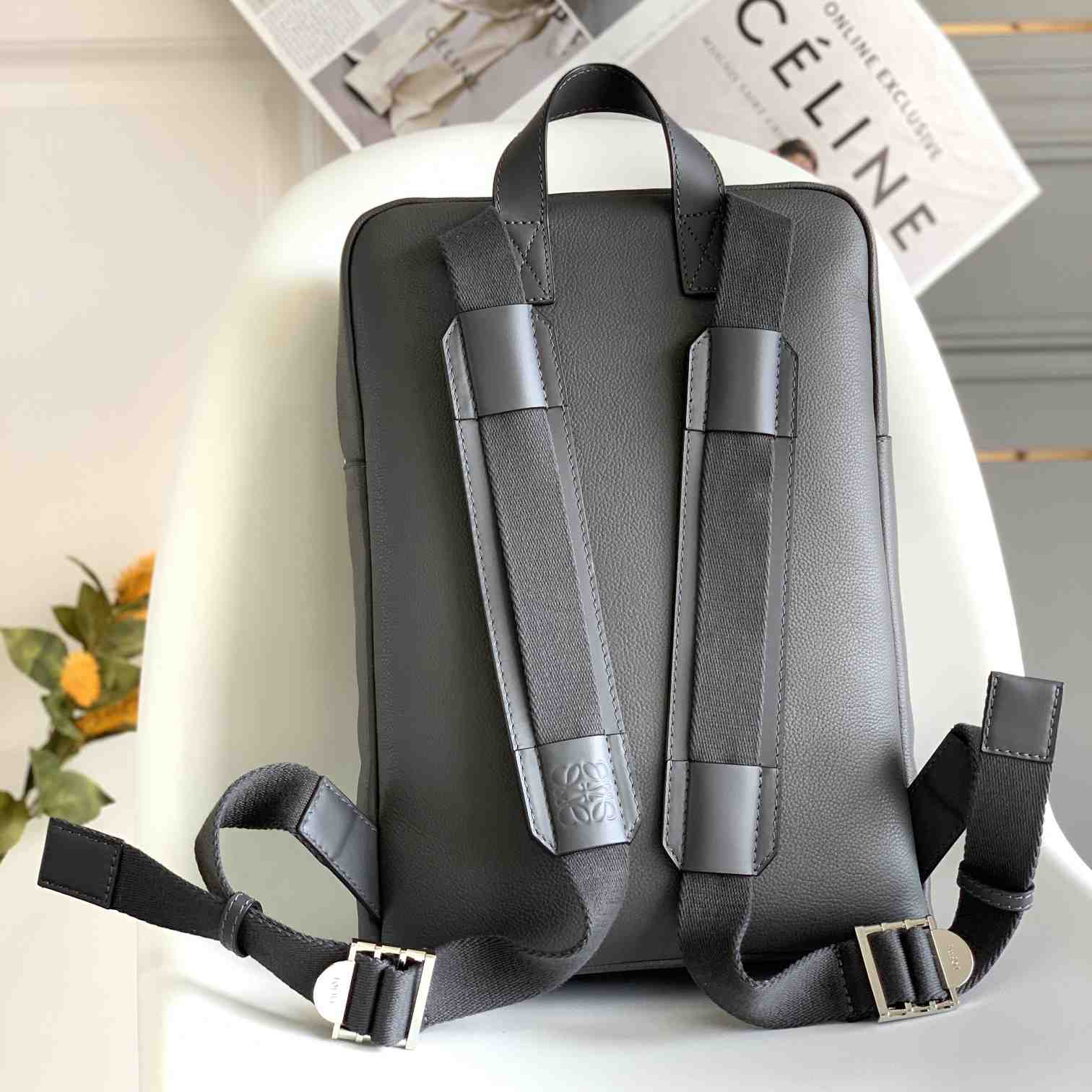 Loewe Military Backpack In Soft Grained Calfskin - EUR FASHION