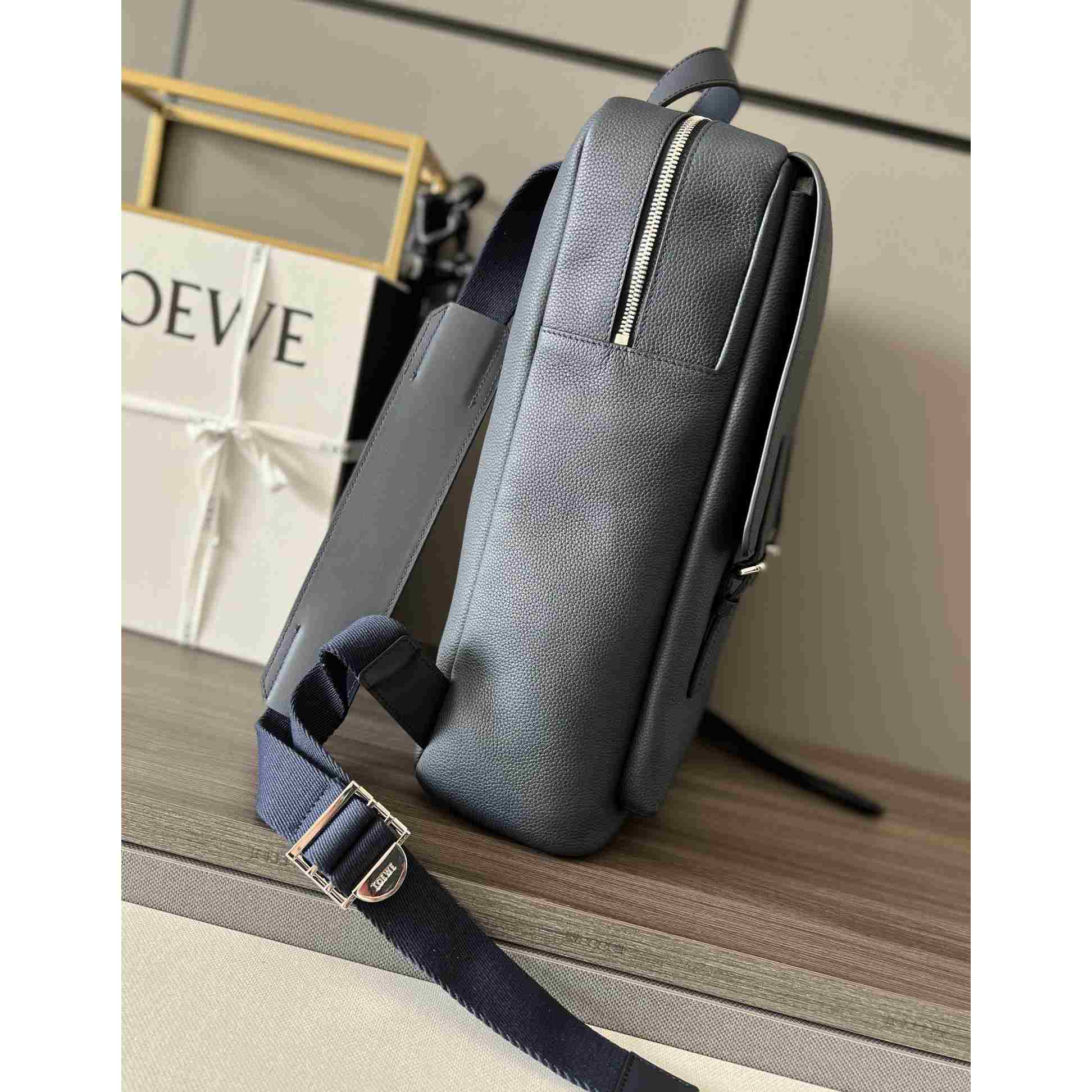 Loewe Military Backpack In Soft Grained Calfskin - EUR FASHION