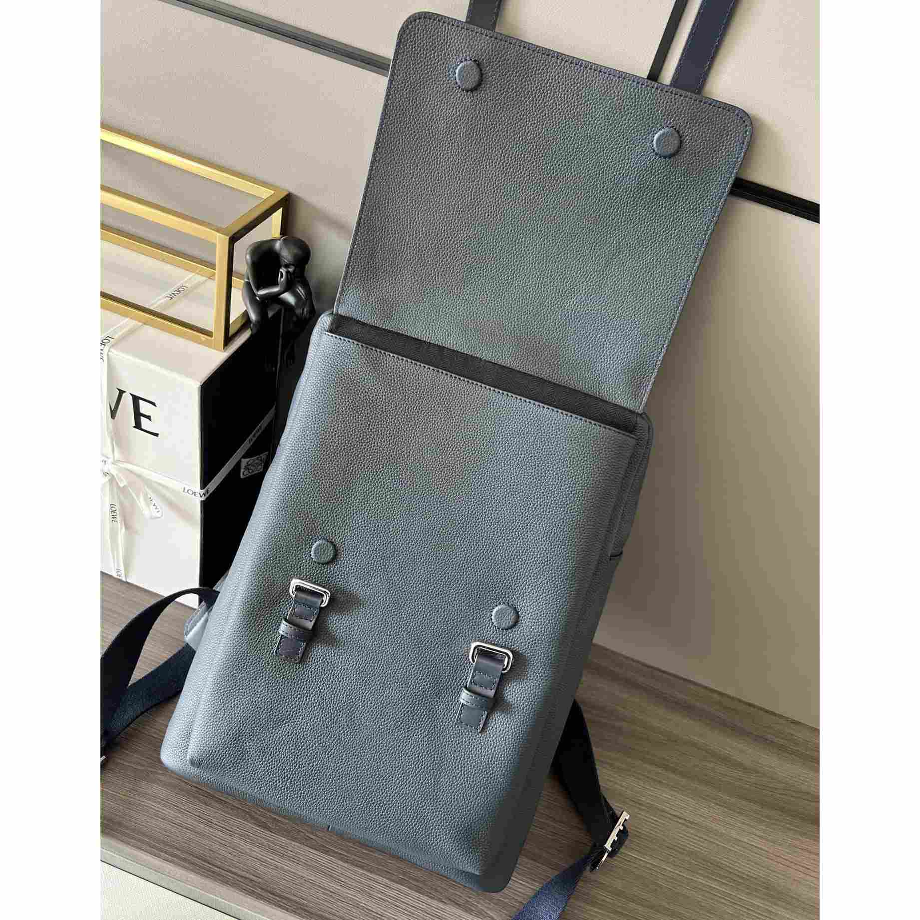 Loewe Military Backpack In Soft Grained Calfskin - EUR FASHION
