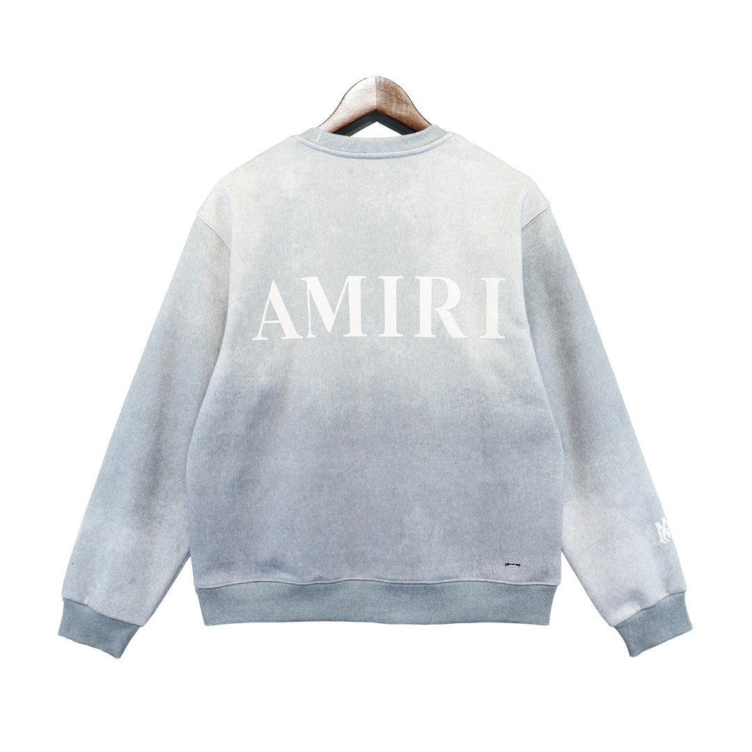 Amiri Logo Cotton Sweatshirt - EUR FASHION