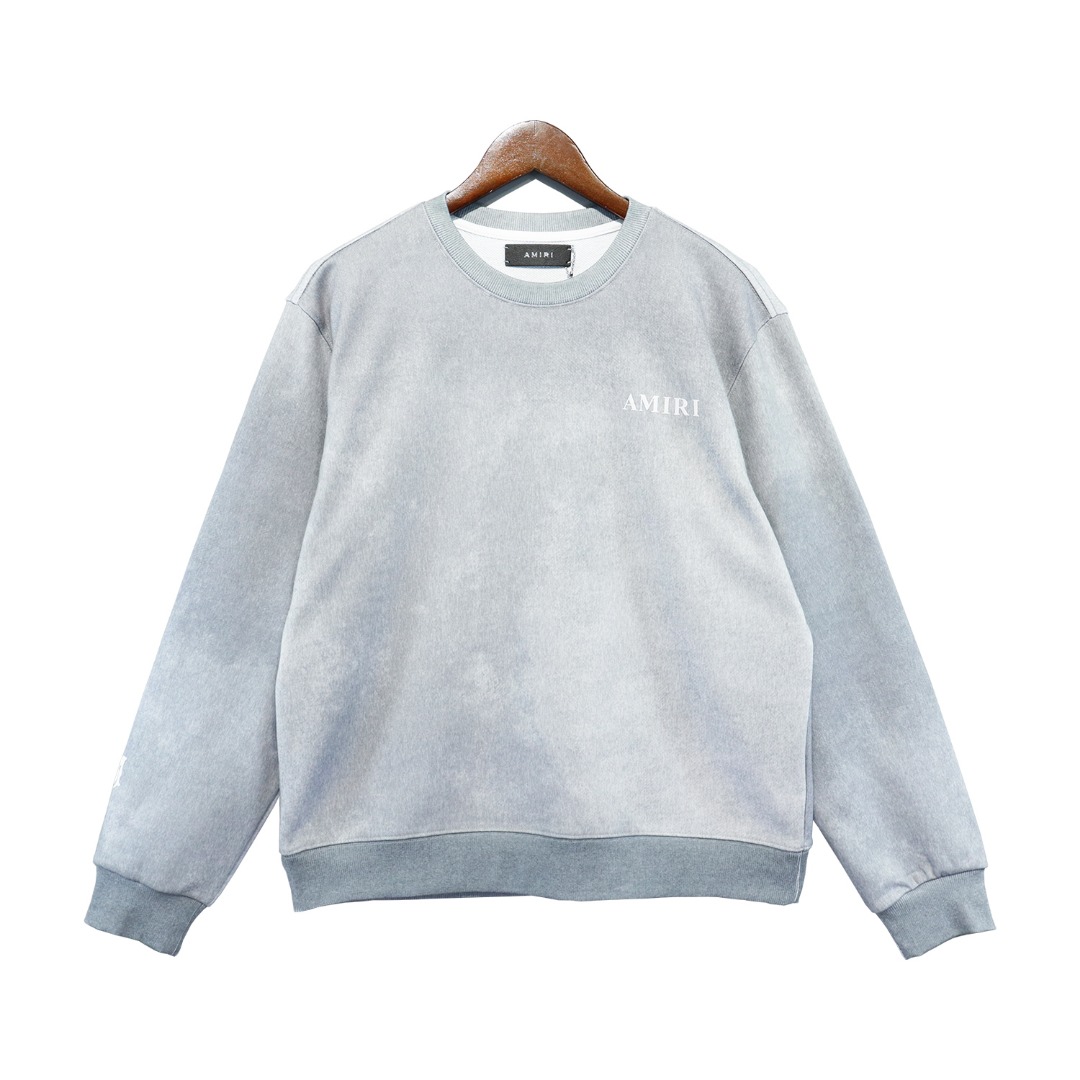 Amiri Logo Cotton Sweatshirt - EUR FASHION