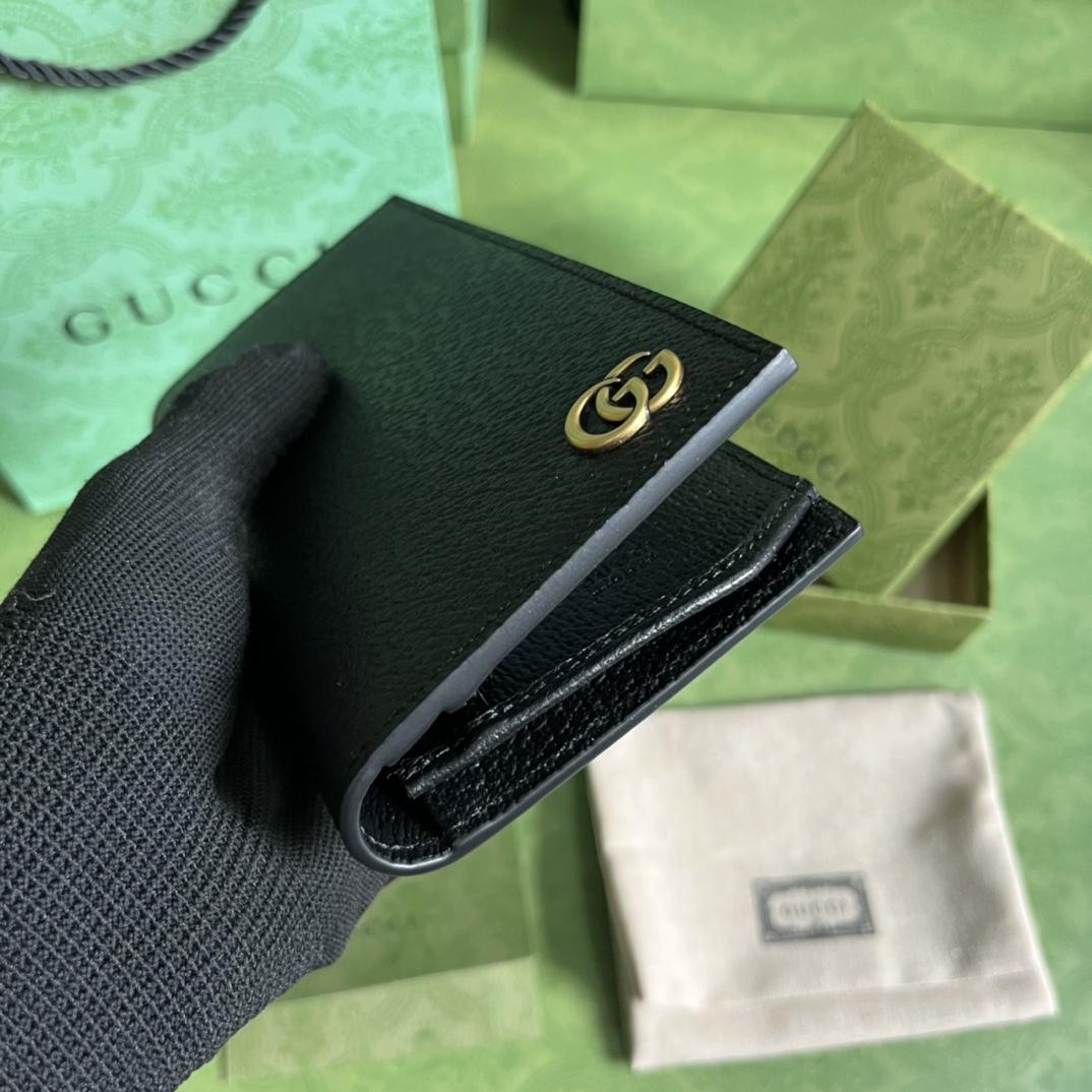 Gucci GG Marmont leather long ID wallet - EUR FASHION