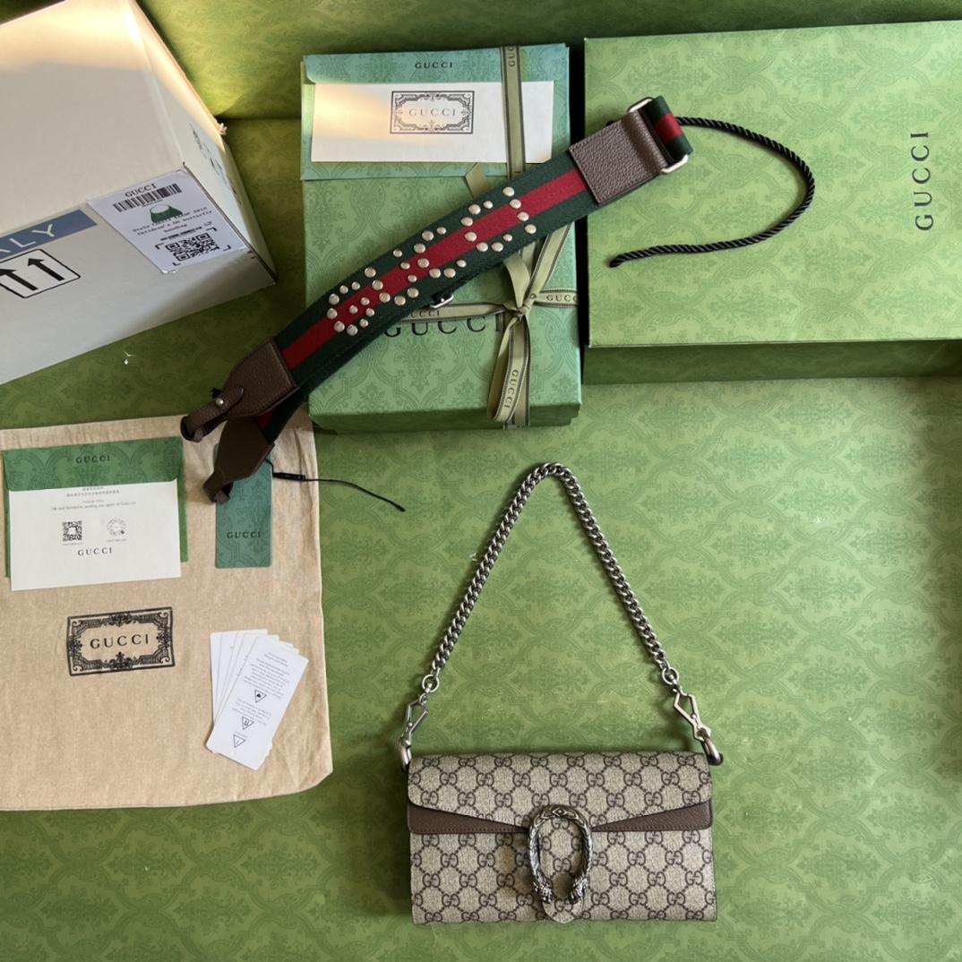 Gucci Dionysus Small Shoulder Bag(25-14-4cm)   - EUR FASHION